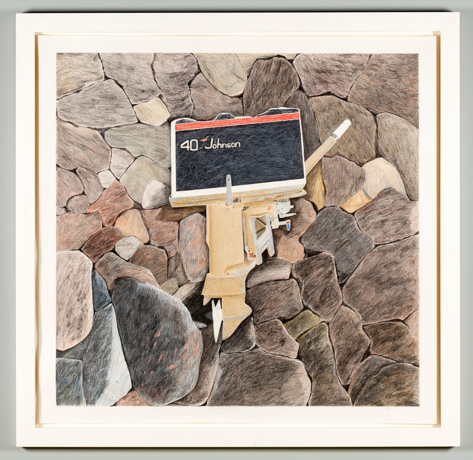 ITEE POOTOOGOOK (1951-2014) KINNGAIT (CAPE DORSET), Old Outboard Motor, 2011