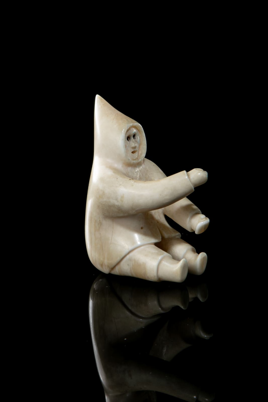 UNIDENTIFIED ARTIST, possibly PANNIRTUQ (PANGNIRTUNG), Seated Man, early-mid 1960s