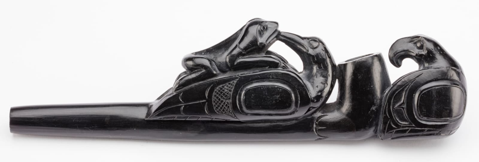 UNIDENTIFIED HAIDA ARTIST, Late Trade Pipe, c. late 1880s
