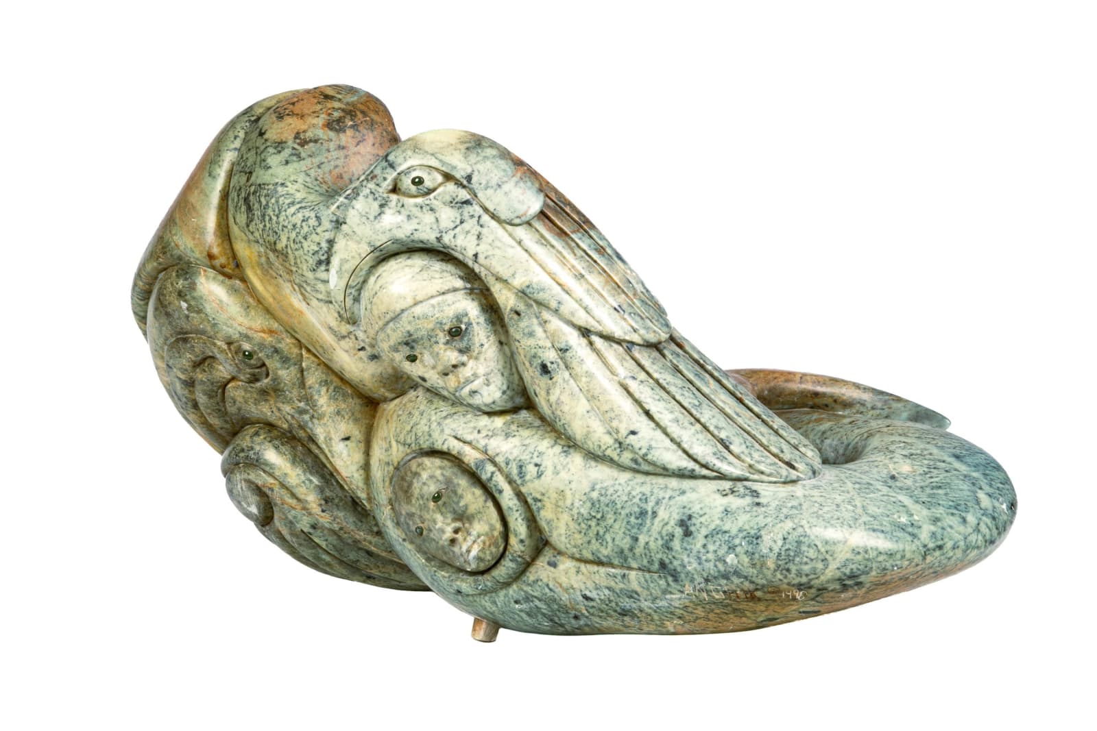 ABRAHAM ANGHIK RUBEN, O.C. (1951-) PAULATUK / SALT SPRING ISLAND, B.C, Recumbent Sedna, 1998