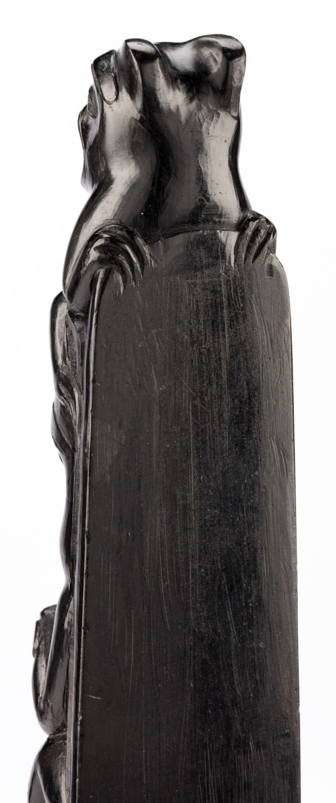 CHARLES EDENSHAW (DAAX’IGANG or TAHAYGEN) (1839-1920), MASSET, HAIDA GWAII, Model Totem Pole, c. 1900-10