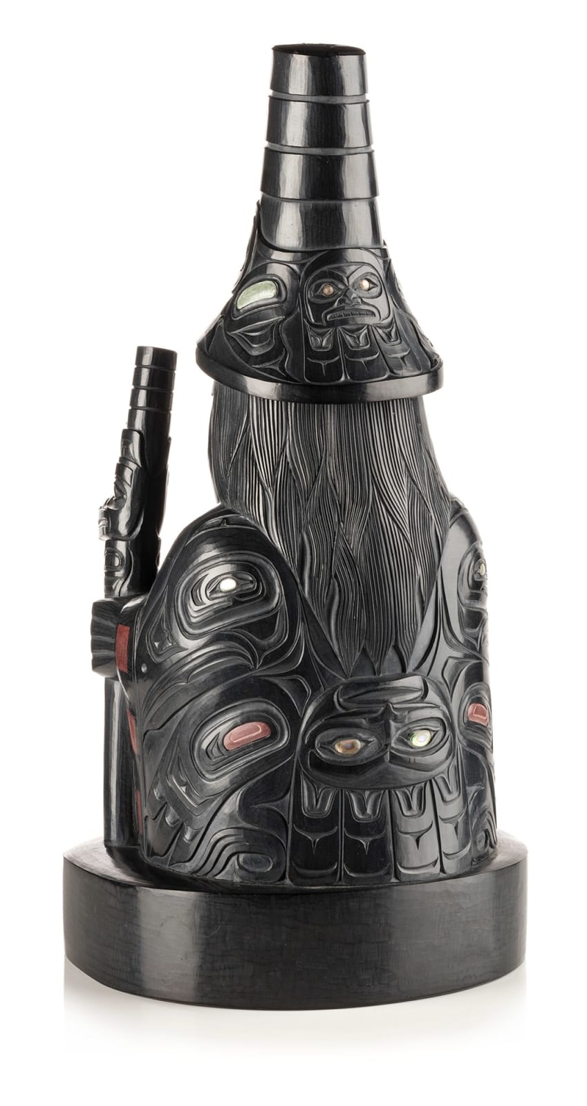 CHRISTIAN WHITE (1962-) OLD MASSET, HAIDA GWAII, Raven Chief, 2003