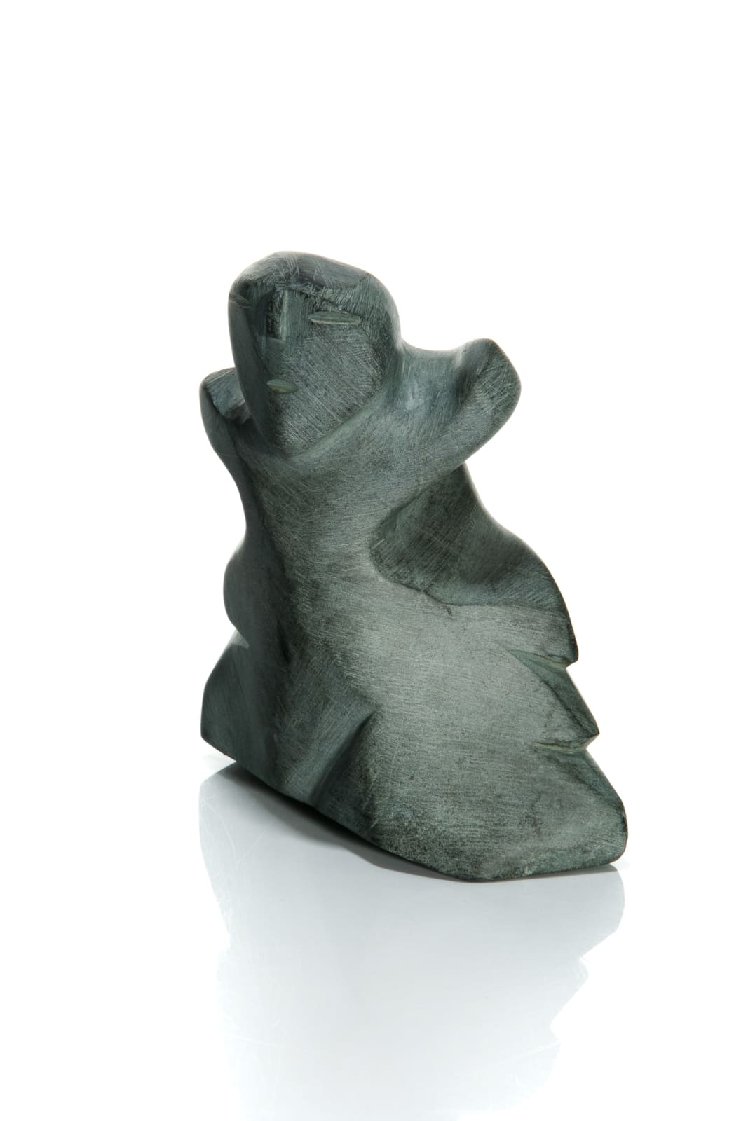 GEORGE ARLUK (1949-2023) ARVIAT (ESKIMO POINT), Figure, early-mid 1970s