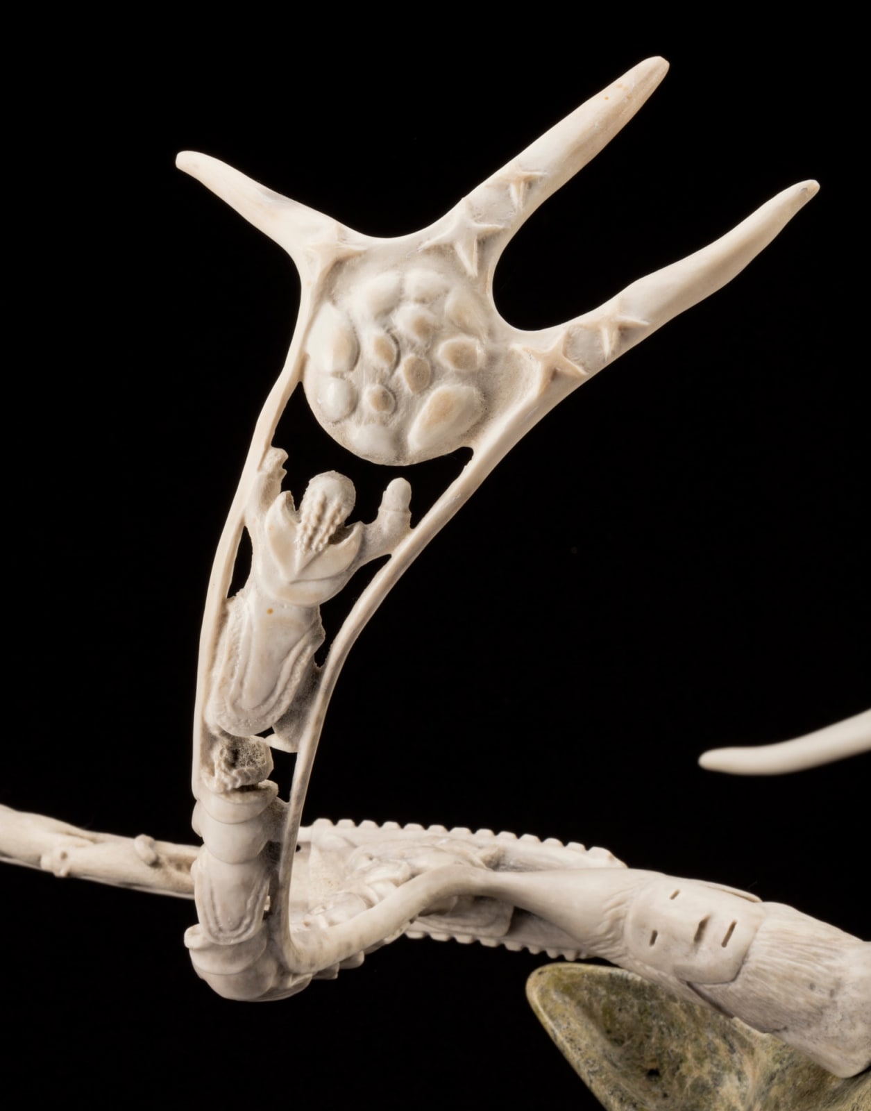 JACKOPOSIE OOPAKAK (1948-2015) IQALUIT (FROBISHER BAY), Untitled (The Inuit World), early 1990s