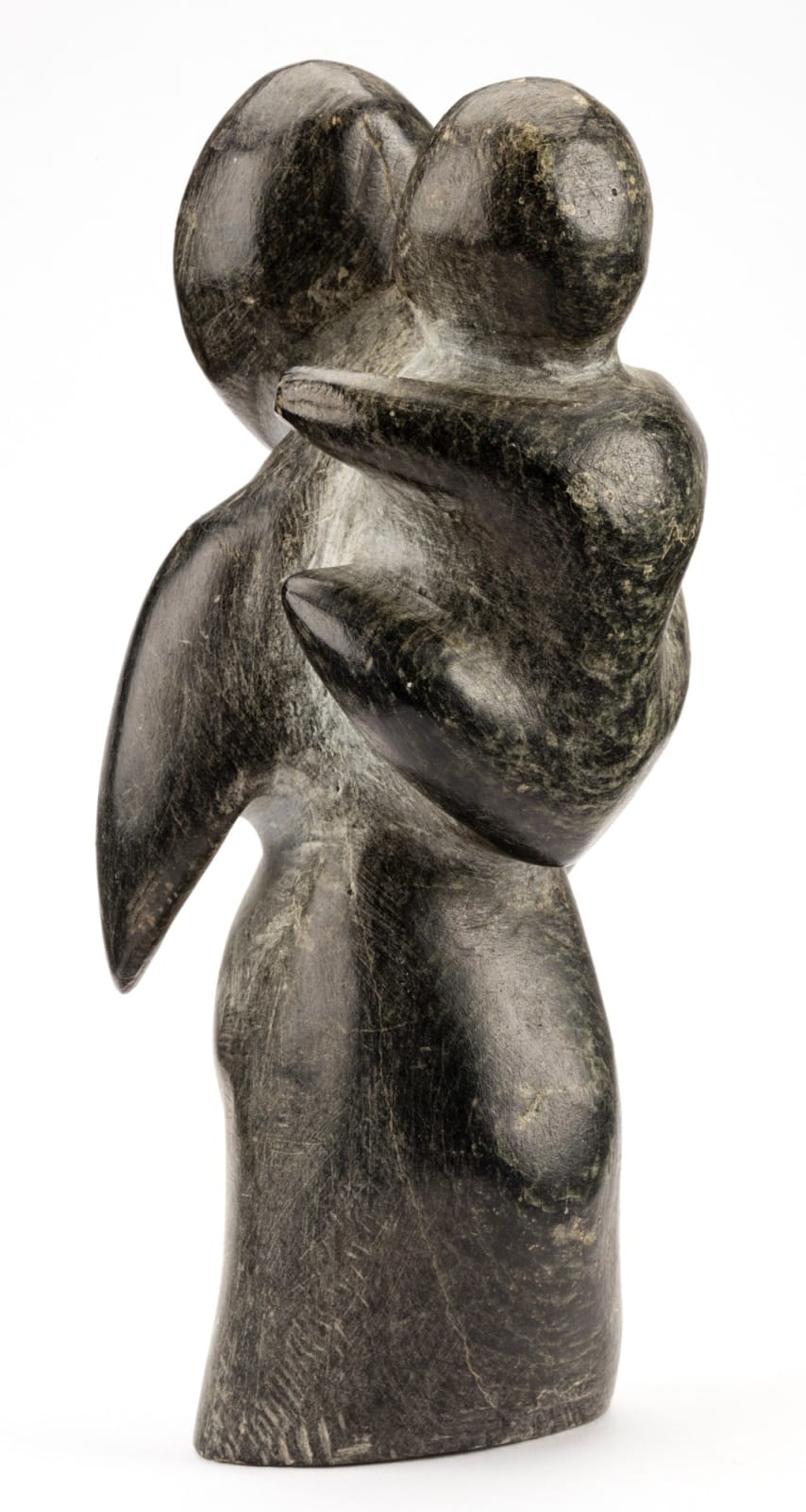 JOHN KAVIK (1897-1993) KANGIQLINIQ (RANKIN INLET), Pregnant Mother and Child, 1964
