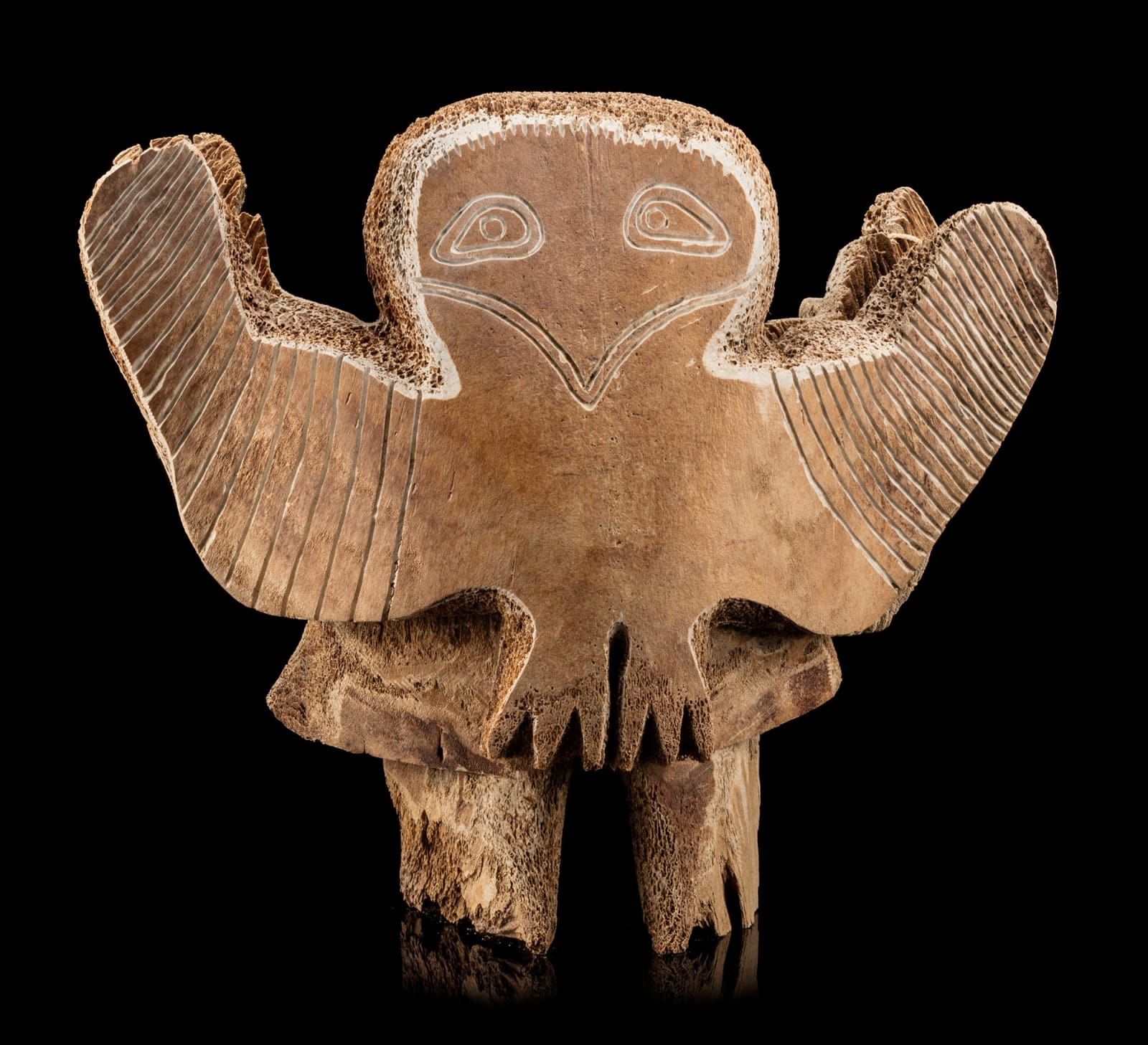 JUDAS ULLULAQ (1937-1999) Uqsuqtuuq (Gjoa Haven), The Shaman Who Could Fly, c. 1990