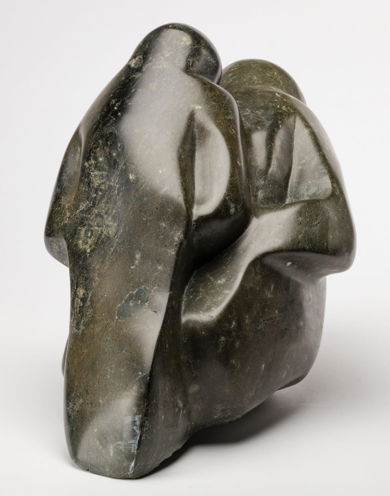 TUKIKI OSUITOK (1952-) KINNGAIT (CAPE DORSET), Two Figures, c. 1975