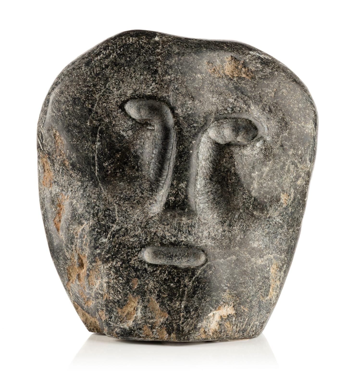 JOHN TIKTAK, R.C.A. (1916-1981) KANGIQLINIQ (RANKIN INLET), Janus Head, c. 1975-76