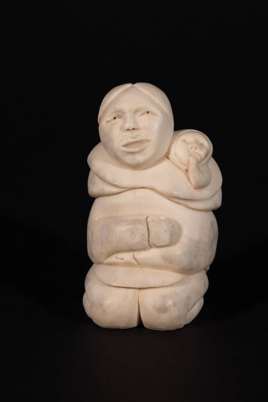 SILAS KAYAKJUAK (QAYAQJUAQ) (1956-) SANIRAJAK (HALL BEACH) / OTTAWA, Mother and Child, 2016