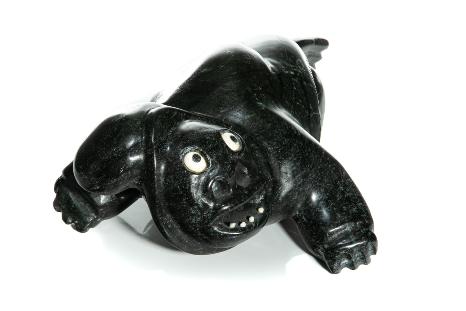 NELSON TAKKIRUQ (1930-) Uqsuqtuuq (Gjoa Haven), Crawling Spirit, c. 1984