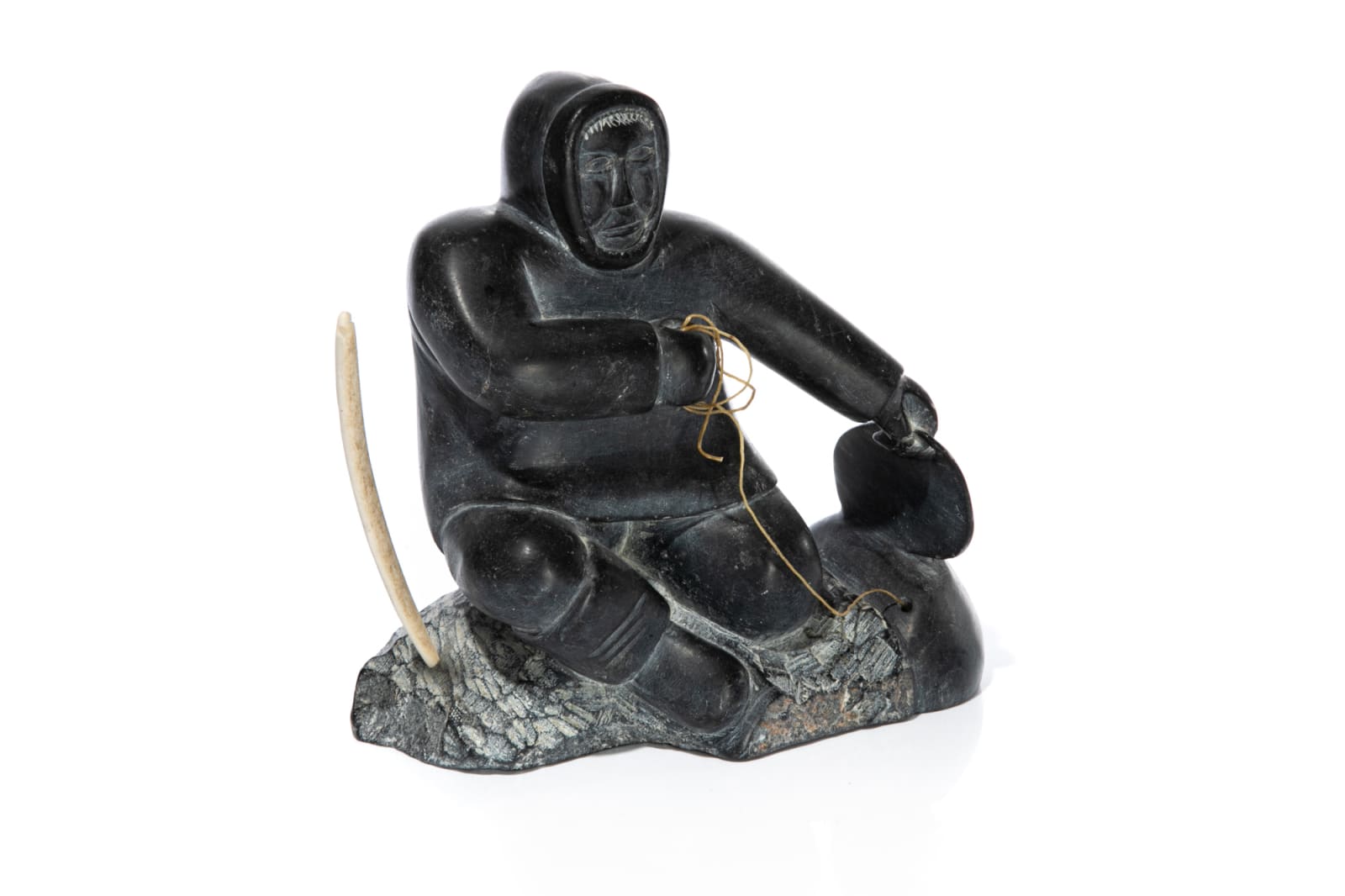 THOMASSIE TUKAI (1937-D) INUKJUAK (PORT HARRISON, Hunter with Catch, early 1960s