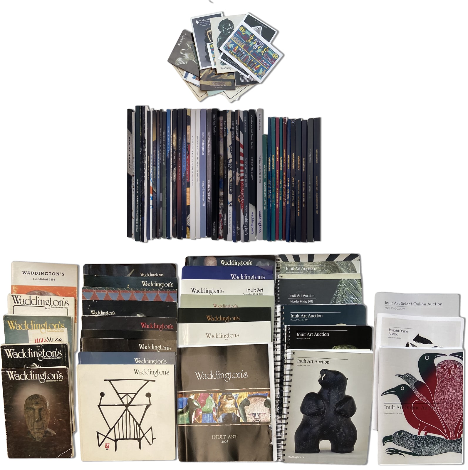 Quantity of Waddington's Auctioneers & Appraisers Catalogues & Ephemera