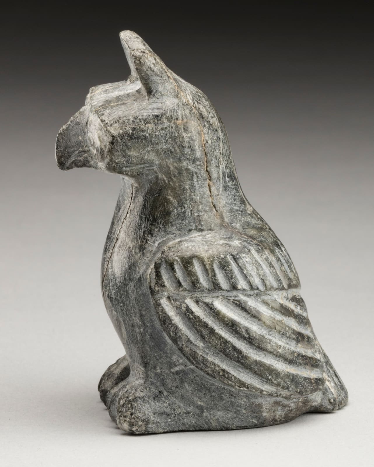 JOE TALIRUNILI (1893-1976) PUVIRNITUQ (POVUNGNITUK), Horned Owl, early 1970s