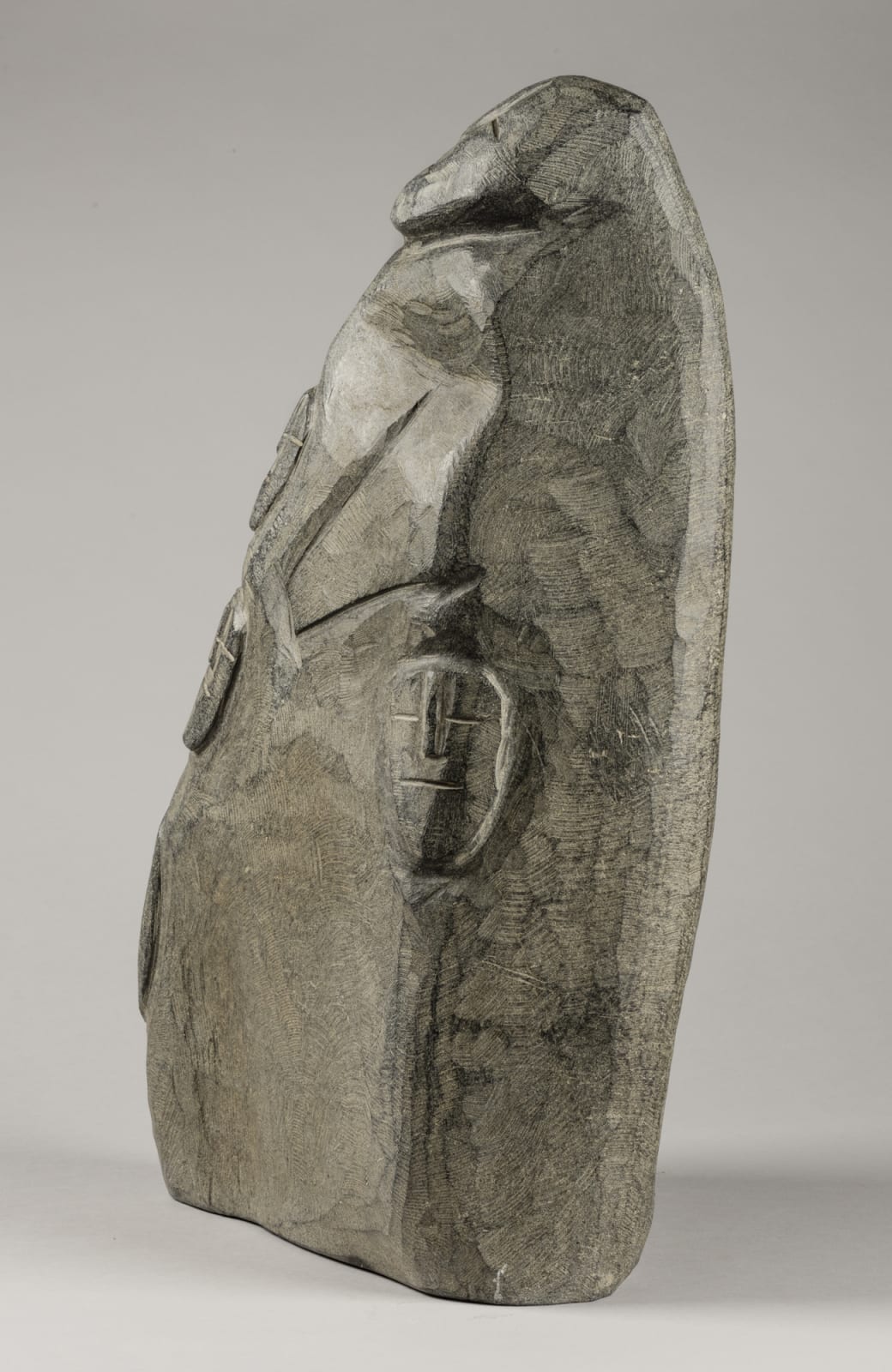 LUCY TASSEOR TUTSWEETOK (1934-2012) ARVIAT (ESKIMO POINT), Mother with Child, early 2000s