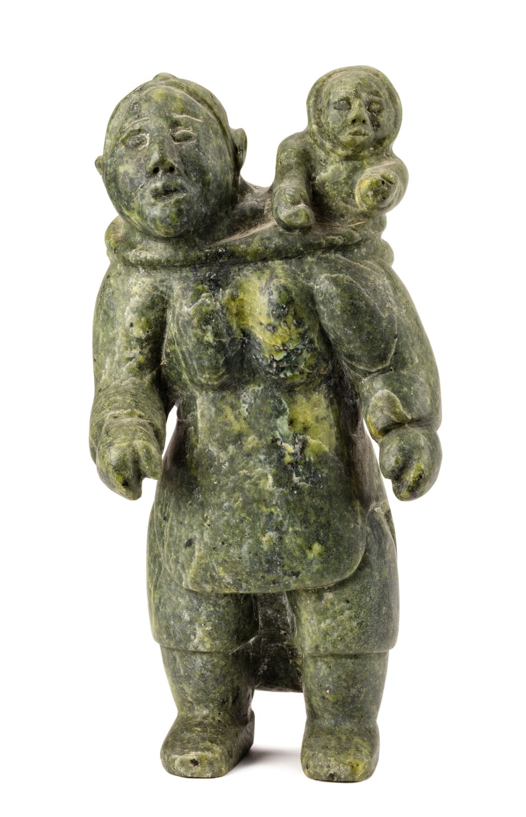 KIAKSHUK (1886-1966) KINNGAIT (CAPE DORSET), Mother and Child, c. 1962-63