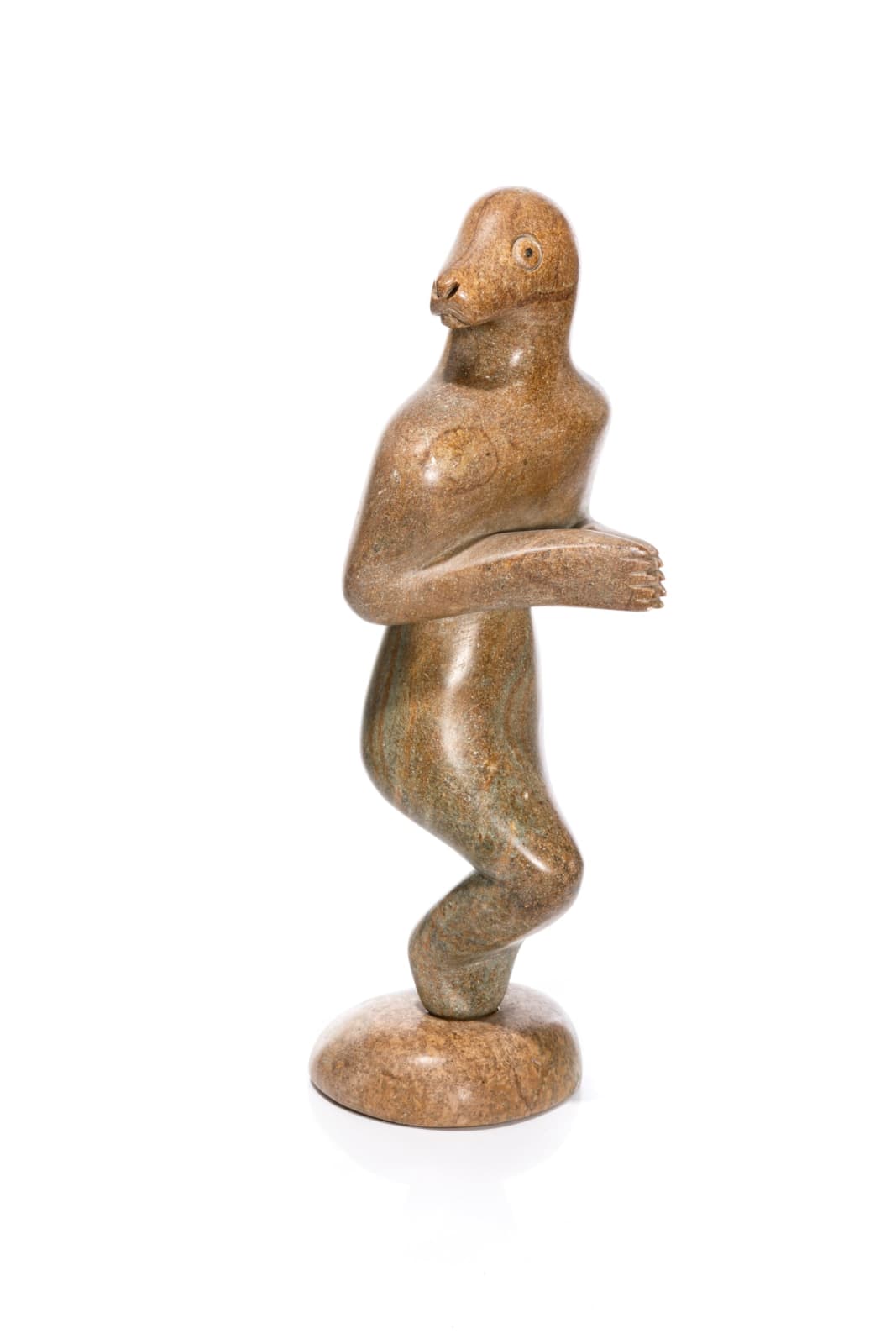 ABRAHAM ANGHIK RUBEN, O.C. (1951-) PAULATUK / SALT SPRING ISLAND, B.C, Seal Shaman in a Trance, 1999