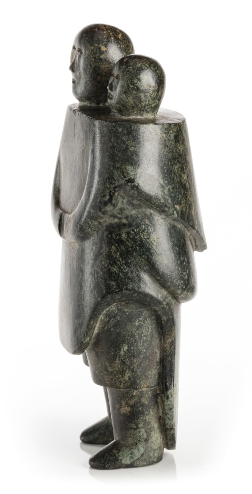 Attributed to PEESEE OSUITOK (OSHAWEETOK “A”) (1913-1979) KINNGAIT (CAPE DORSET), Mother and Child, c. 1953-54