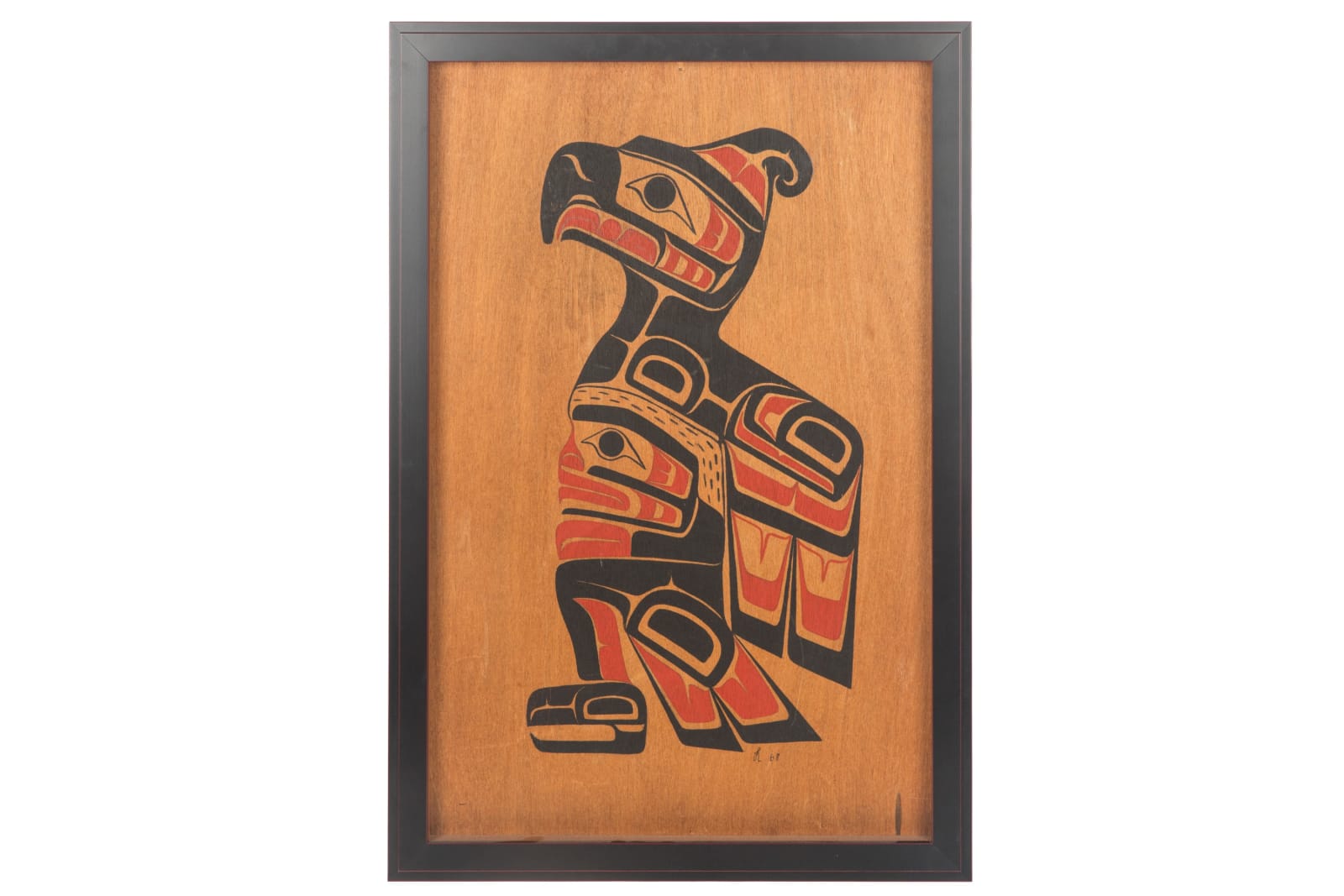 LARRY ROSSO (1944-2006) DAKELH (CARRIER/LAKE BABINE NATION), Kolus, 1968