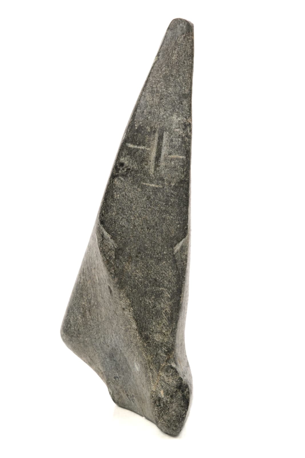 JOHN PANGNARK (1920-1980) ARVIAT (ESKIMO POINT), Kneeling Figure, mid 1970s