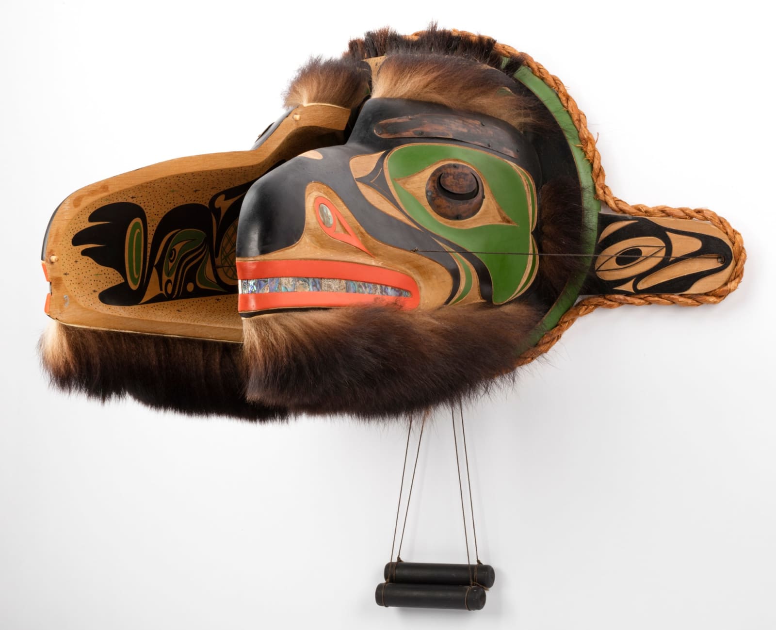 ART THOMPSON (1948-2003) NUU-CHAH-NULTH, Raven Transforming into Human, July 1997