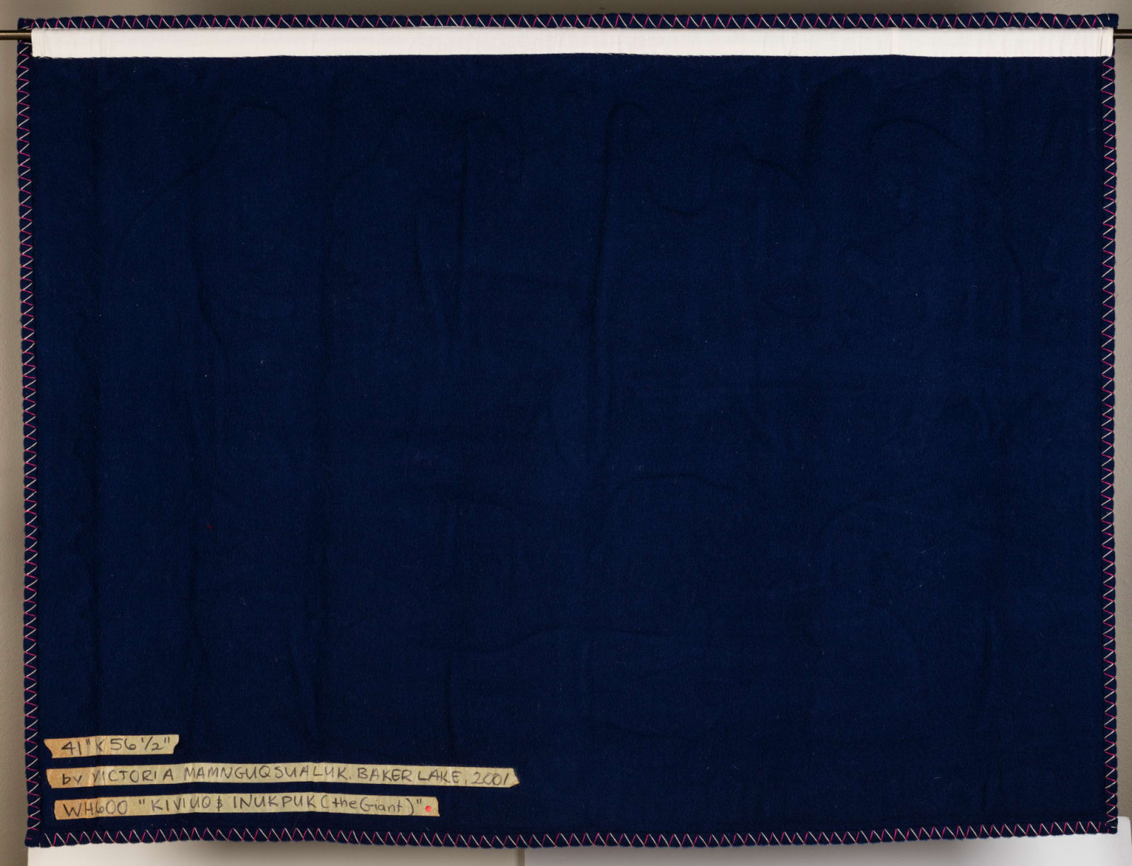 VICTORIA MAMNGUQSUALUK (1930-2016) QAMANI'TUAQ (BAKER LAKE), Scenes from the Legend of Kiviuq, 2001