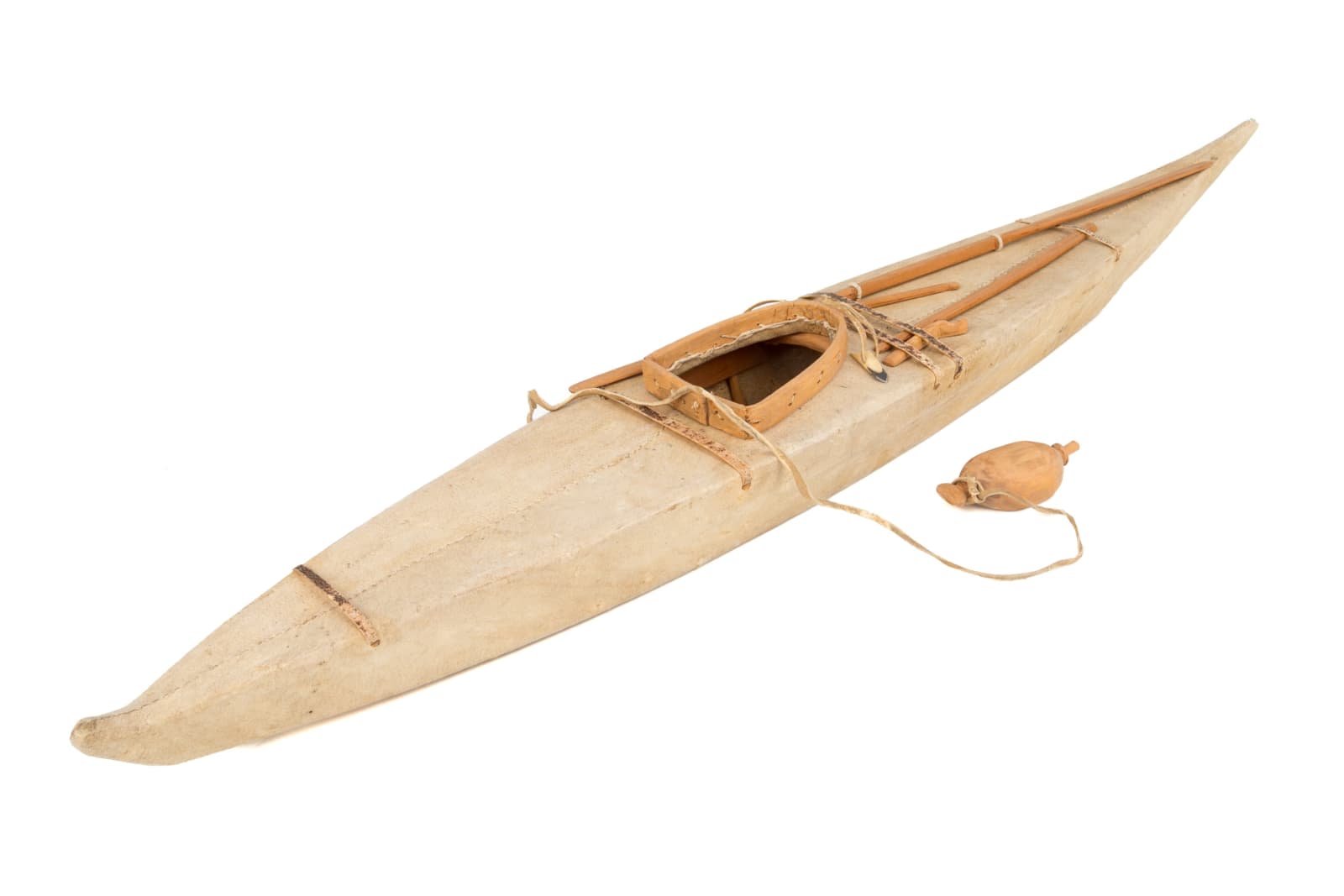 UNIDENTIFIED INUIT ARTIST, EASTERN CANADIAN ARCTIC, Model Kayak, c. late 1950s