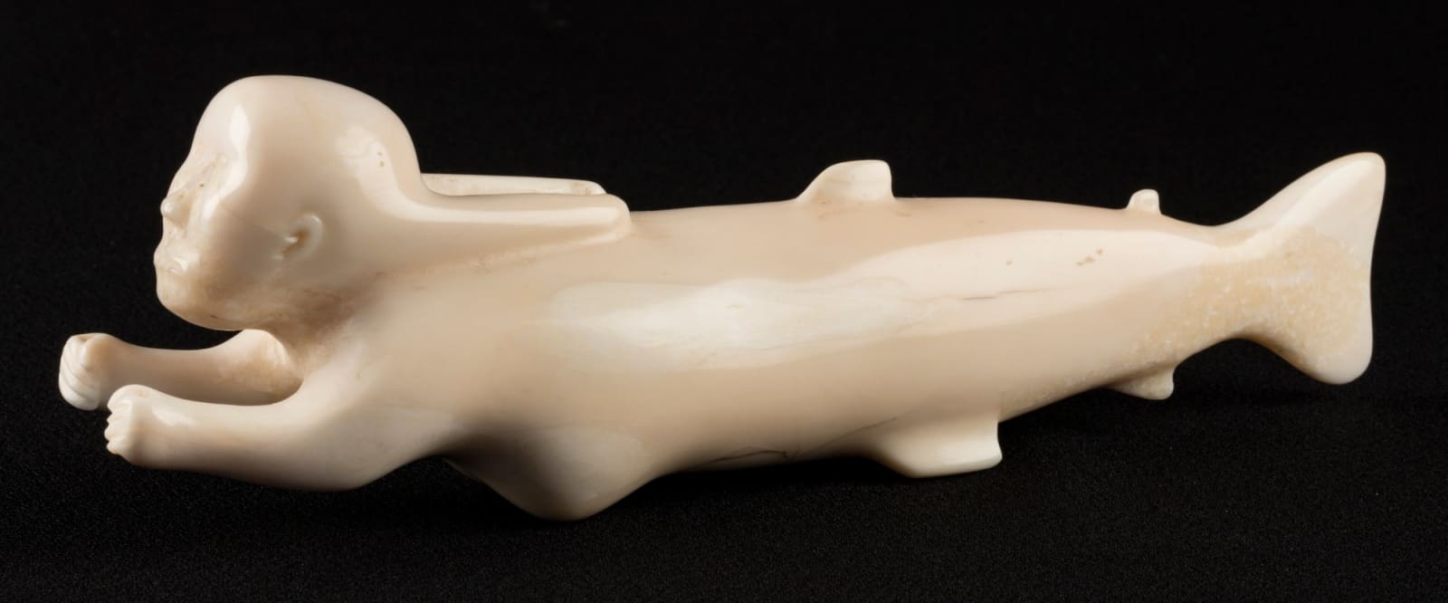 ATTRIBUTED TO OSUITOK IPEELEE, R.C.A. (1922 or 1923-2005) KINNGAIT (CAPE DORSET), Sea Goddess, c. 1960