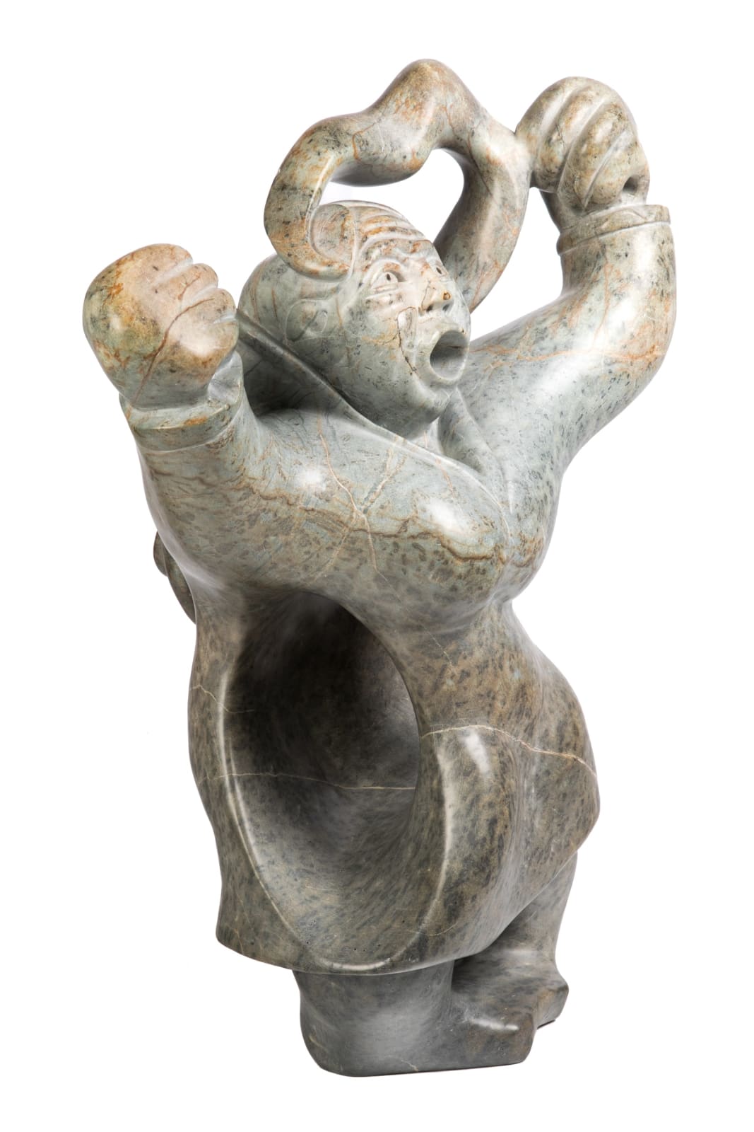 ABRAHAM ANGHIK RUBEN, O.C. (1951-) PAULATUK / SALT SPRING ISLAND, B.C, Angry Woman