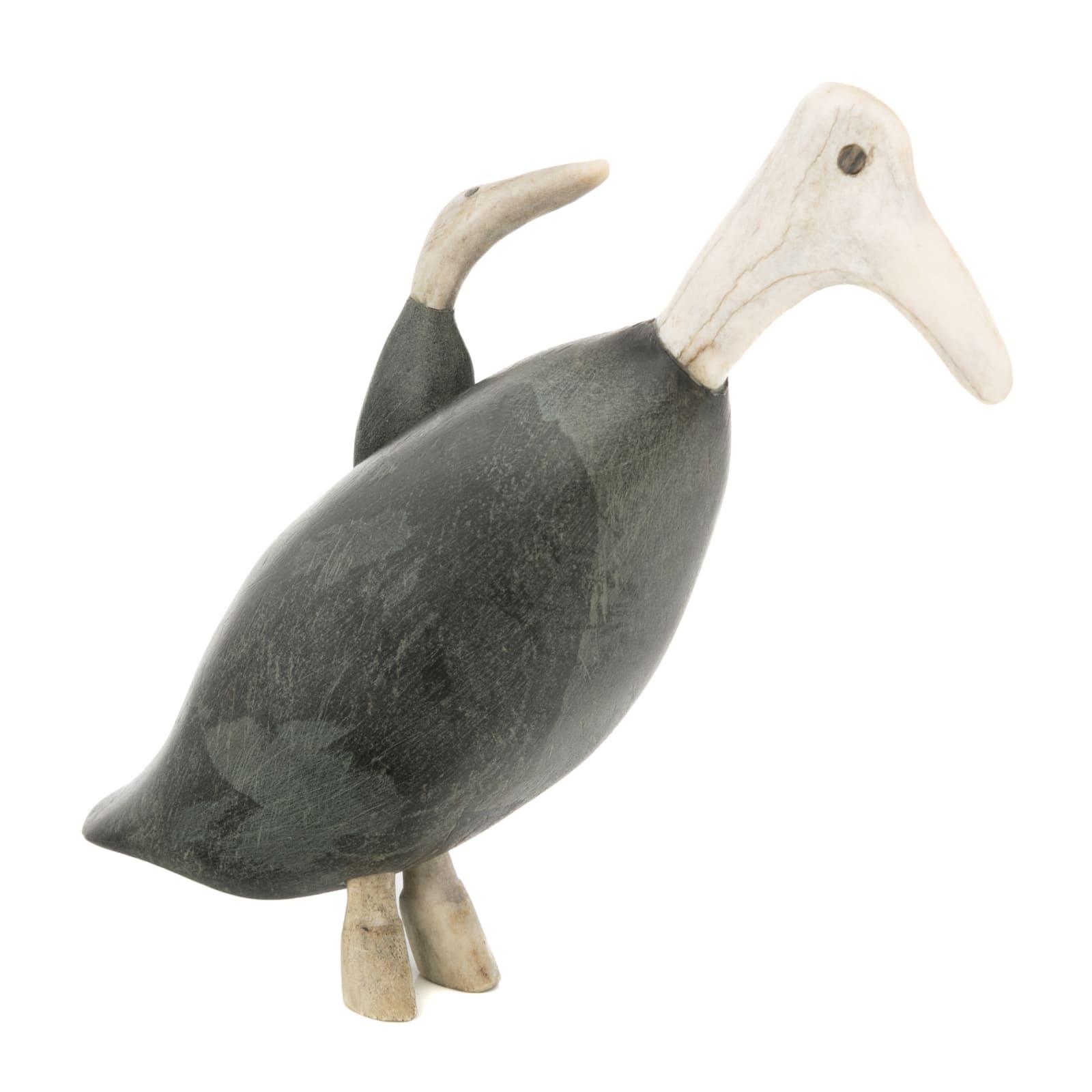 PETER INUKSHUK (1896-1975) QAMANI’TUAQ (BAKER LAKE), Bird and Young, early 1970s