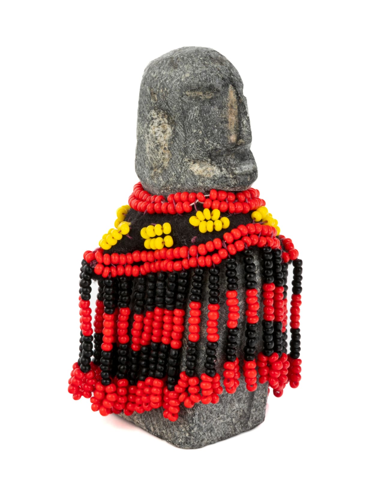 EVA TALOOKI ALIKTILUK (1927-1994) ARVIAT (ESKIMO POINT), Woman in a Beaded Amautiq