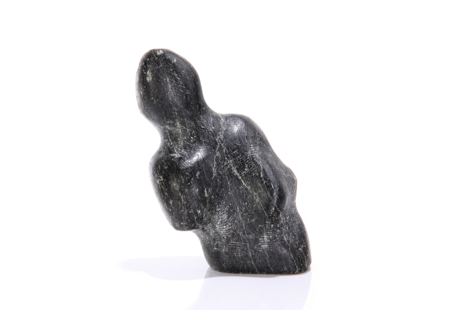 GEORGE ARLUK (1949-2023) ARVIAT (ESKIMO POINT), Figure, early 1970s