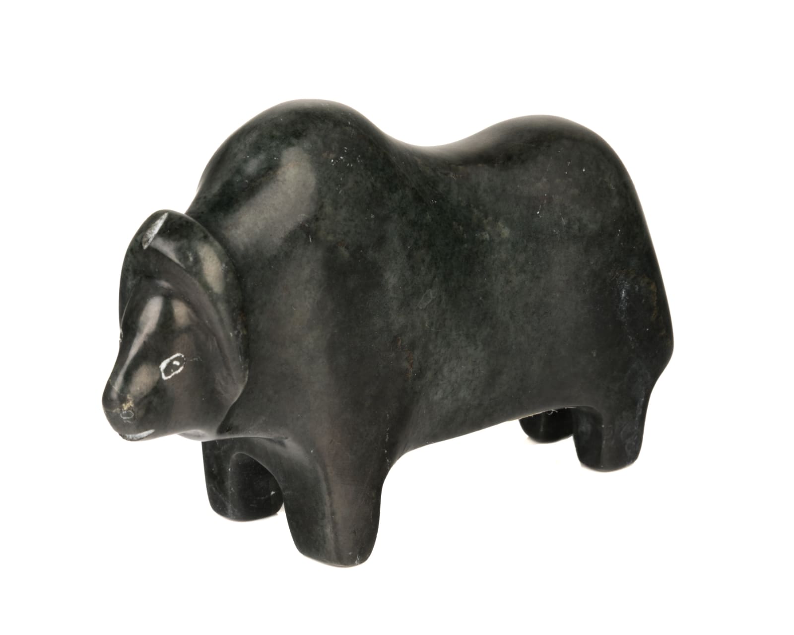 GEORGE ARLUK (1949-2023) ARVIAT (ESKIMO POINT), Muskox, 1990s