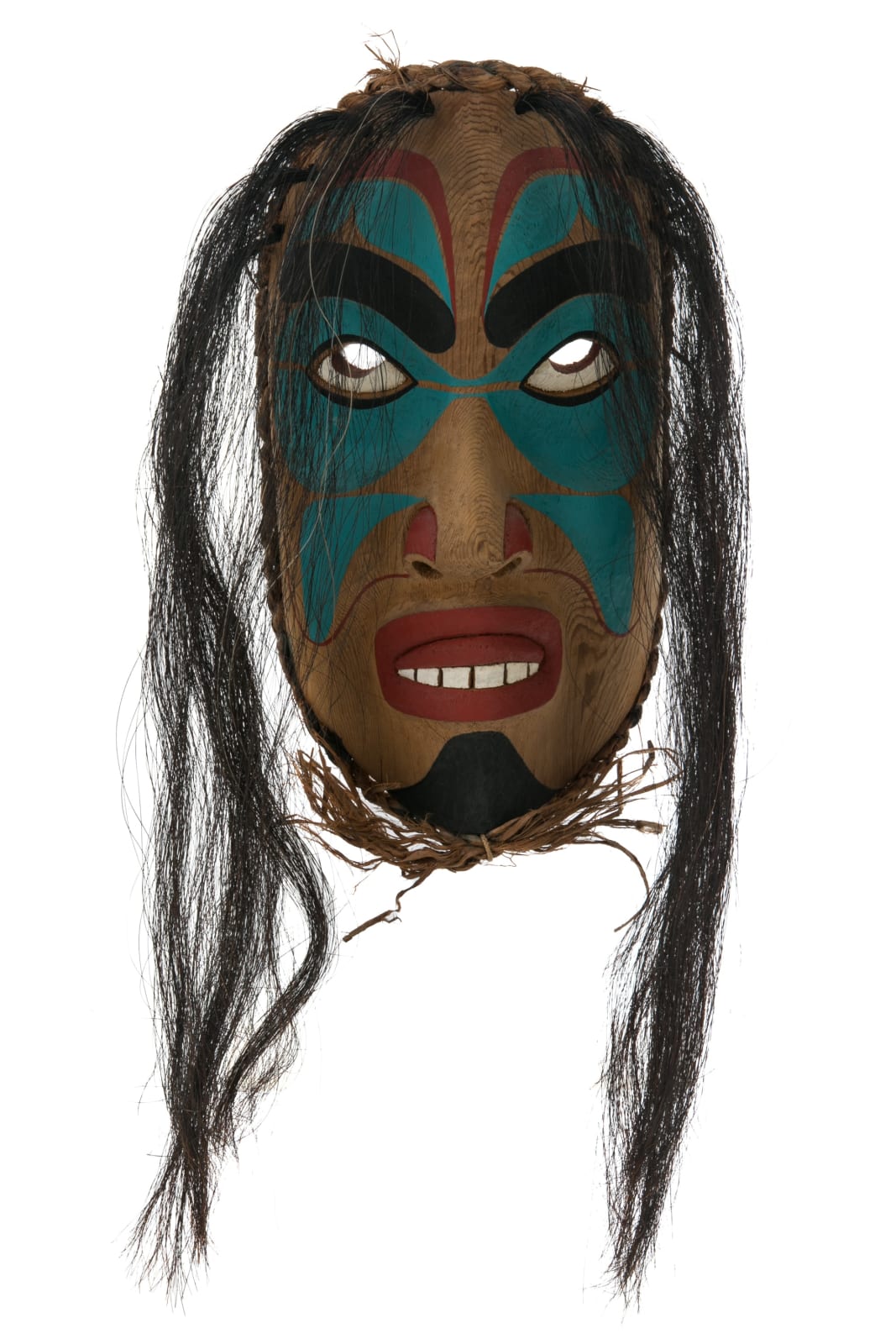 ANDY BRUCE (1970-) KWAKWA̱KA̱ʼWAKW, ALERT BAY, B.C, Shaman Mask, c. late 1990s / early 2000s