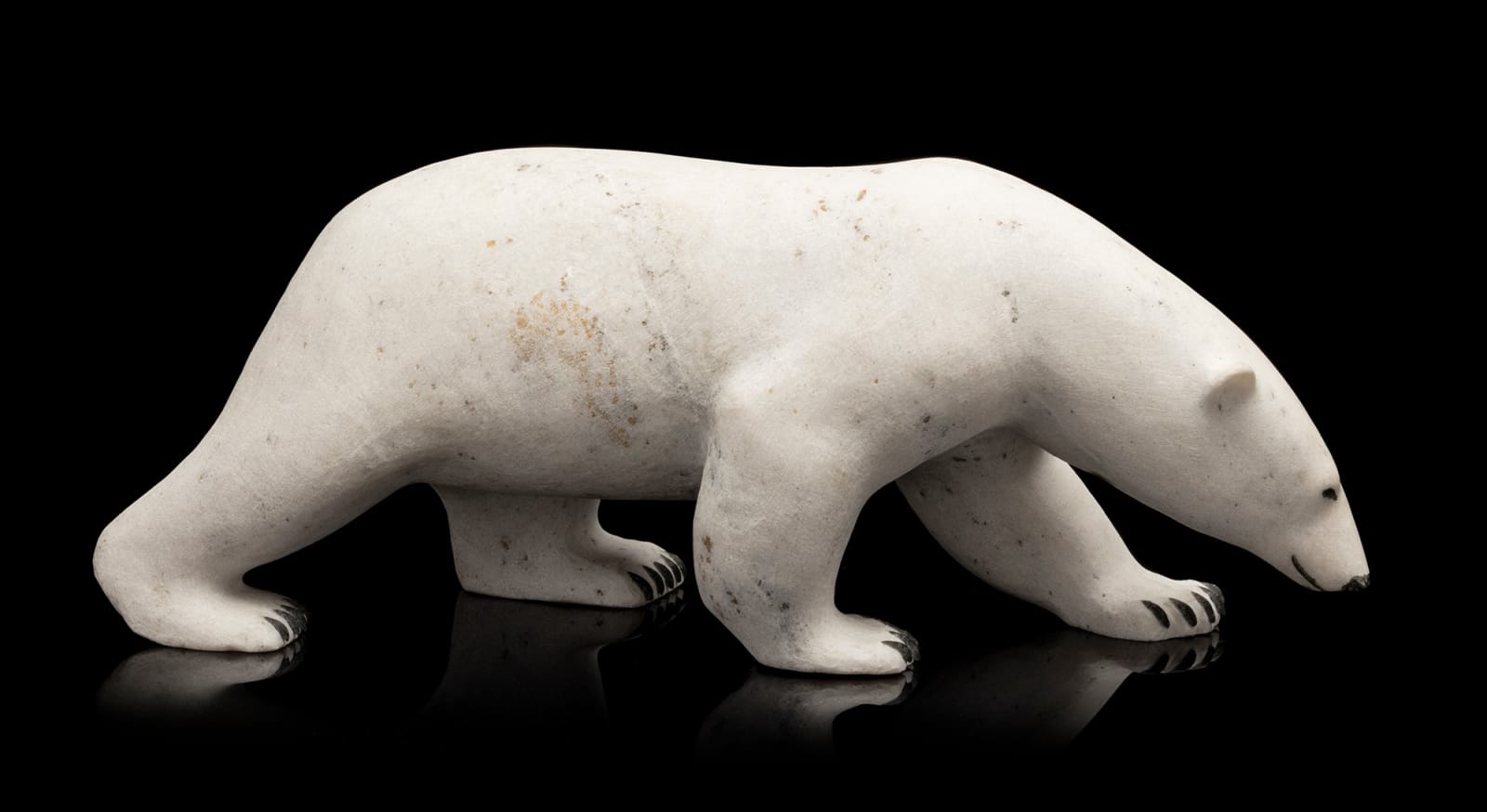 PAUL QUVIQ MALLIKI (1956-) NAUJAAT (REPULSE BAY), Walking Bear, 1999