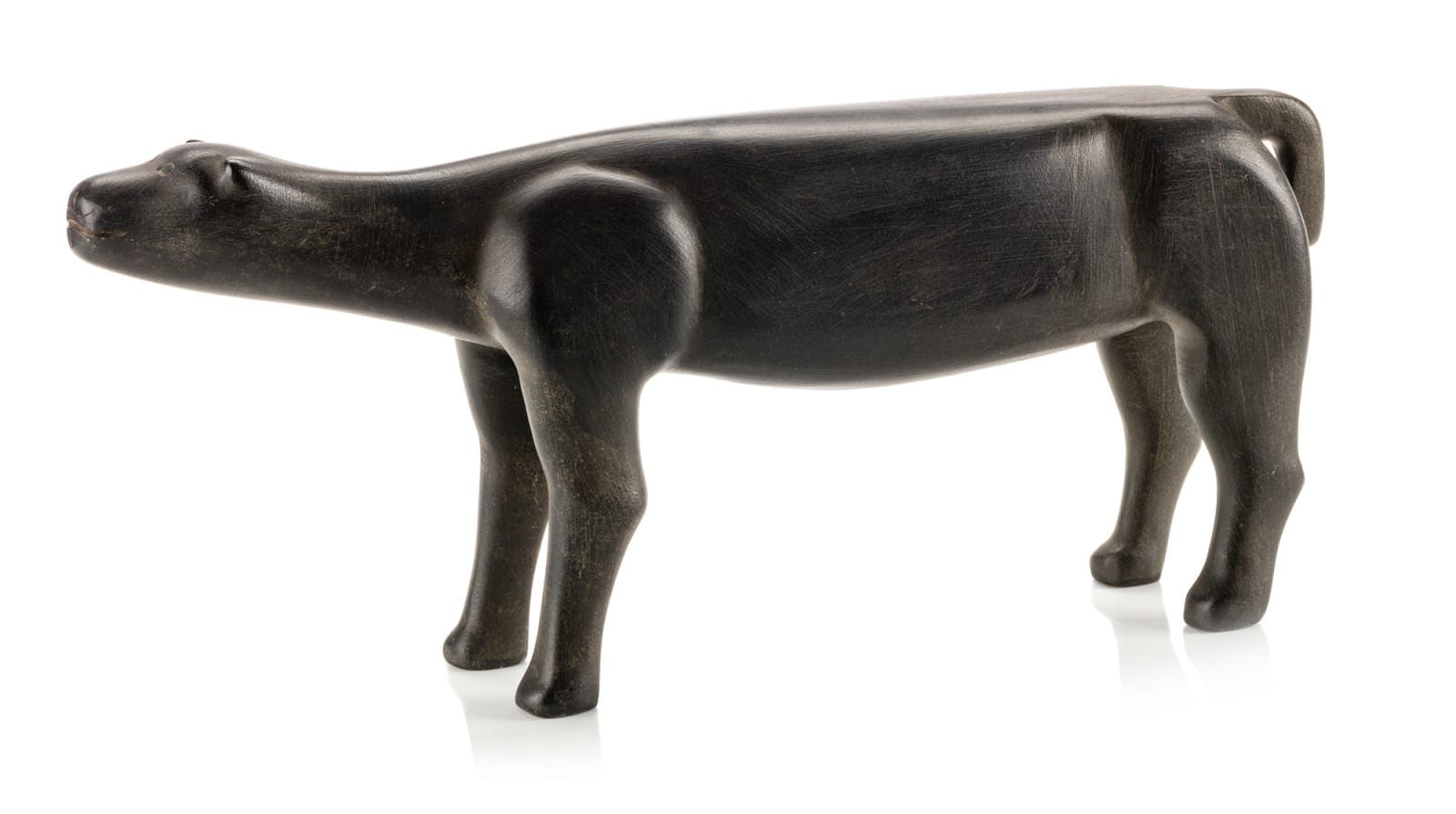 SOLOMONIE TIGULLARAQ (1924-2000) KANGIQTUGAAPIK (CLYDE RIVER), Wolf, c. 1964