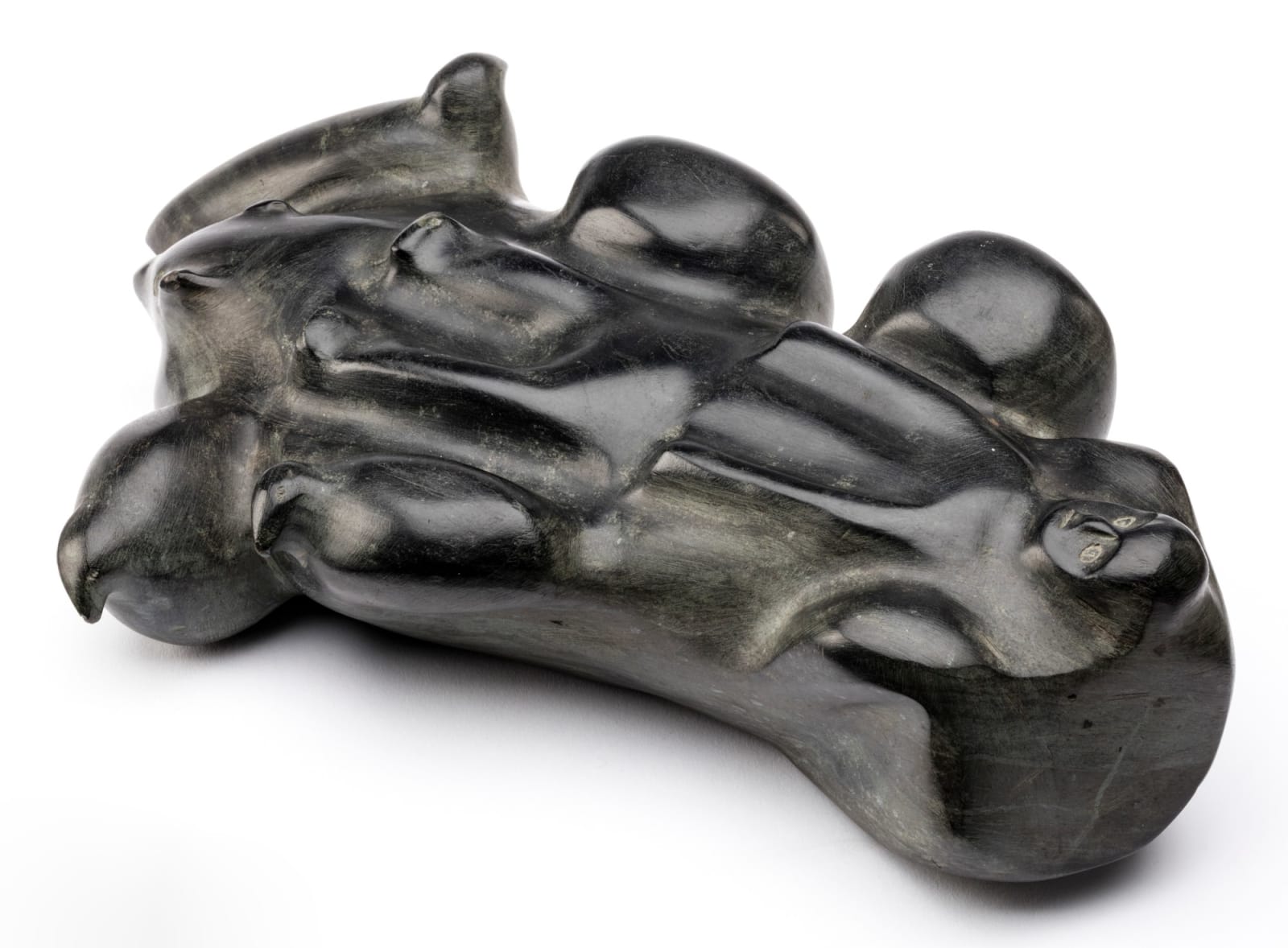 TUNA IQULIQ (1934-2015) QAMANI'TUAQ (BAKER LAKE), Composition, c. 1978-80