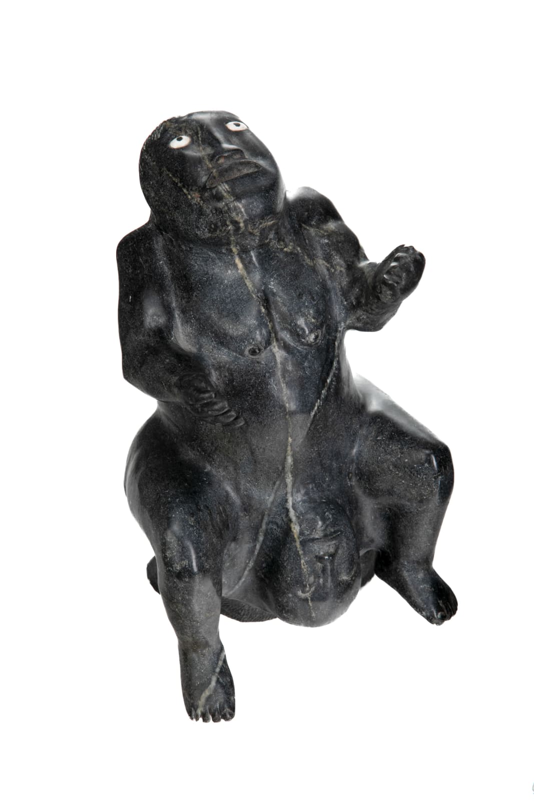 MARK NANUKLUK (1969-) UQSUQTUUQ (GJOA HAVEN), Birthing Scene, early 1990s