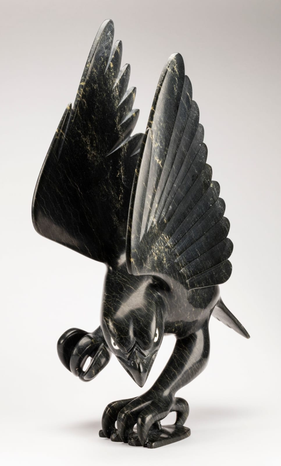 TOONOO SHARKY (1970-) KINNGAIT (CAPE DORSET), Bird of Prey, 2002