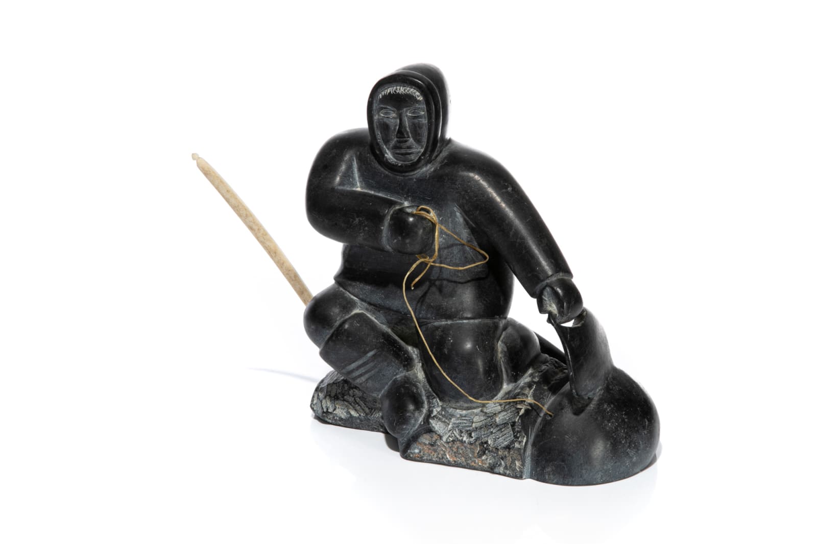 THOMASSIE TUKAI (1937-D) INUKJUAK (PORT HARRISON, Hunter with Catch, early 1960s