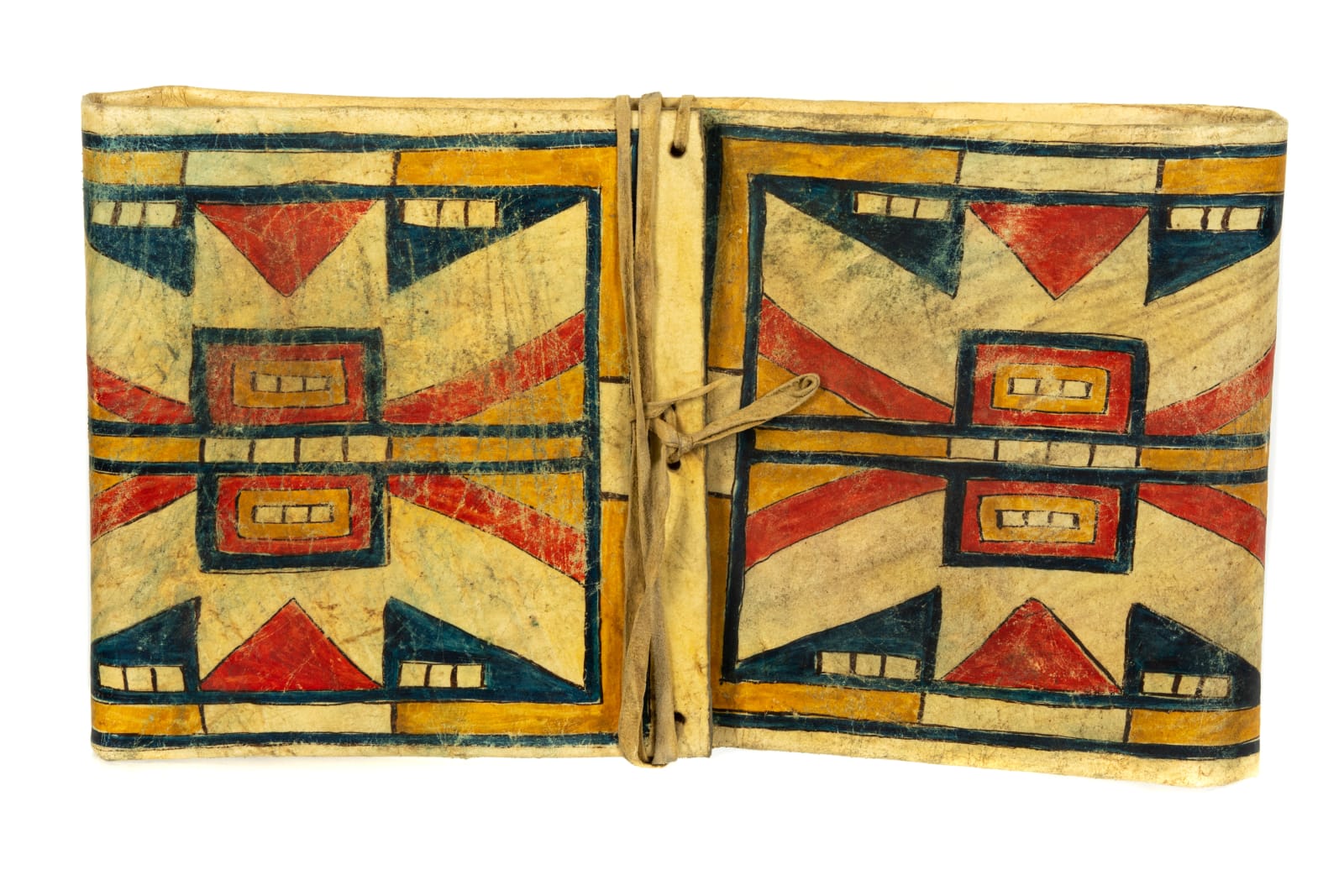 UNIDENTIFIED MAKER, PLAINS FIRST NATION, Parfleche Envelope, c. 1940s or 1950s
