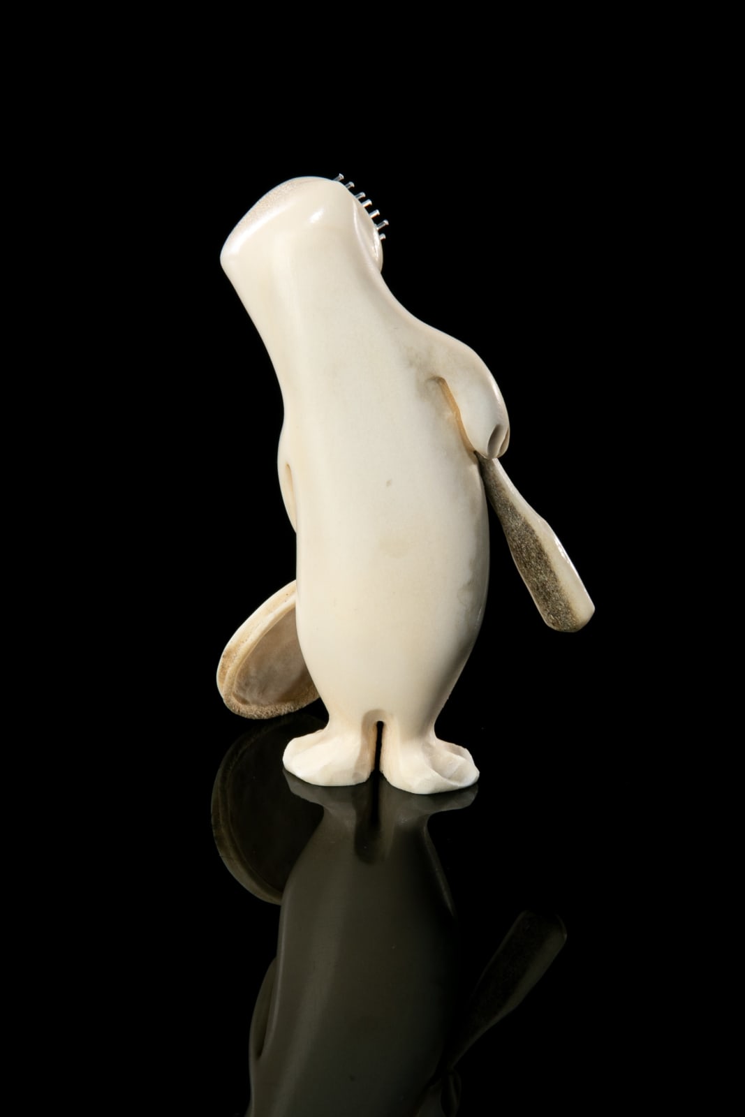 BILLY KUNILUSIE, KANGIQTUGAAPIK (CLYDE RIVER), Drum Dancing Walrus