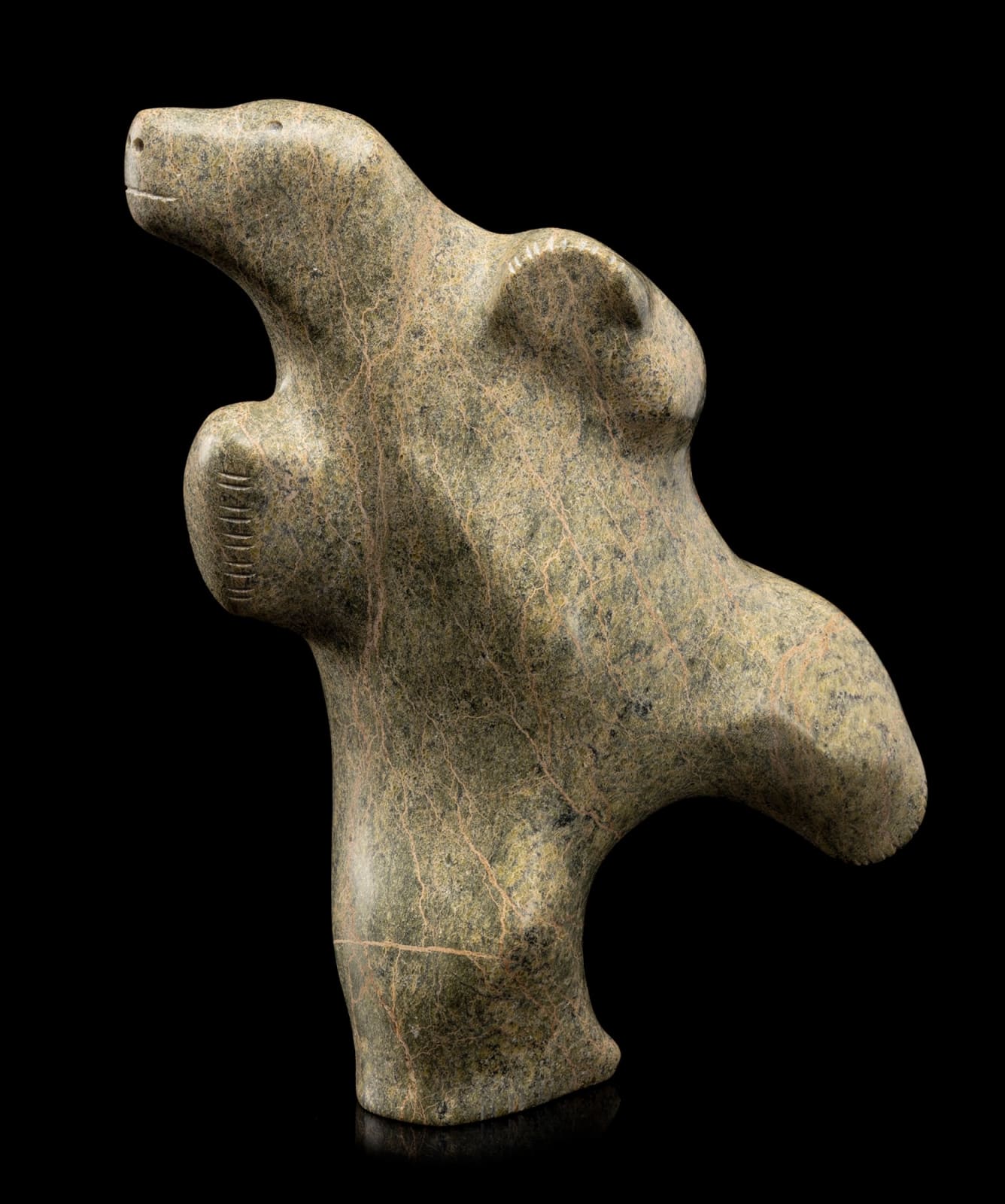 PAUTA SAILA, R.C.A. (1916-2009) KINNGAIT (CAPE DORSET), Dancing Bear, late 1980s or early 1990s