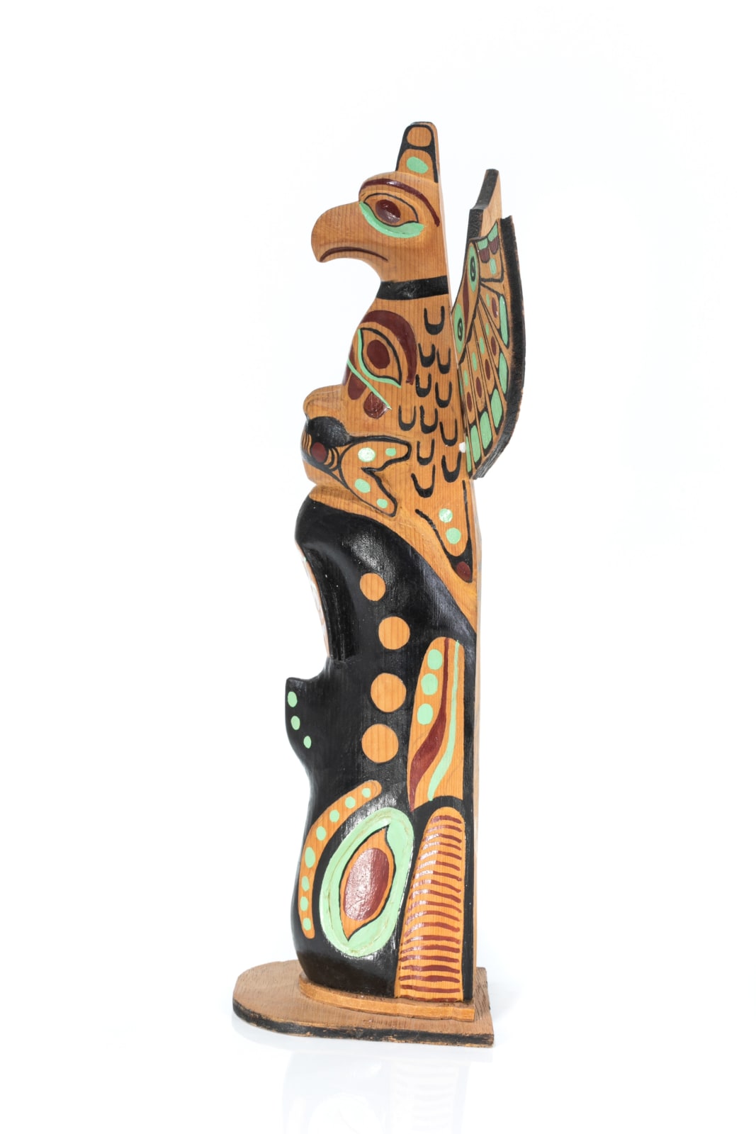 HENRY ROBERTSON (1934-2016) HAISLA, Model Totem Pole , c. 1960-70