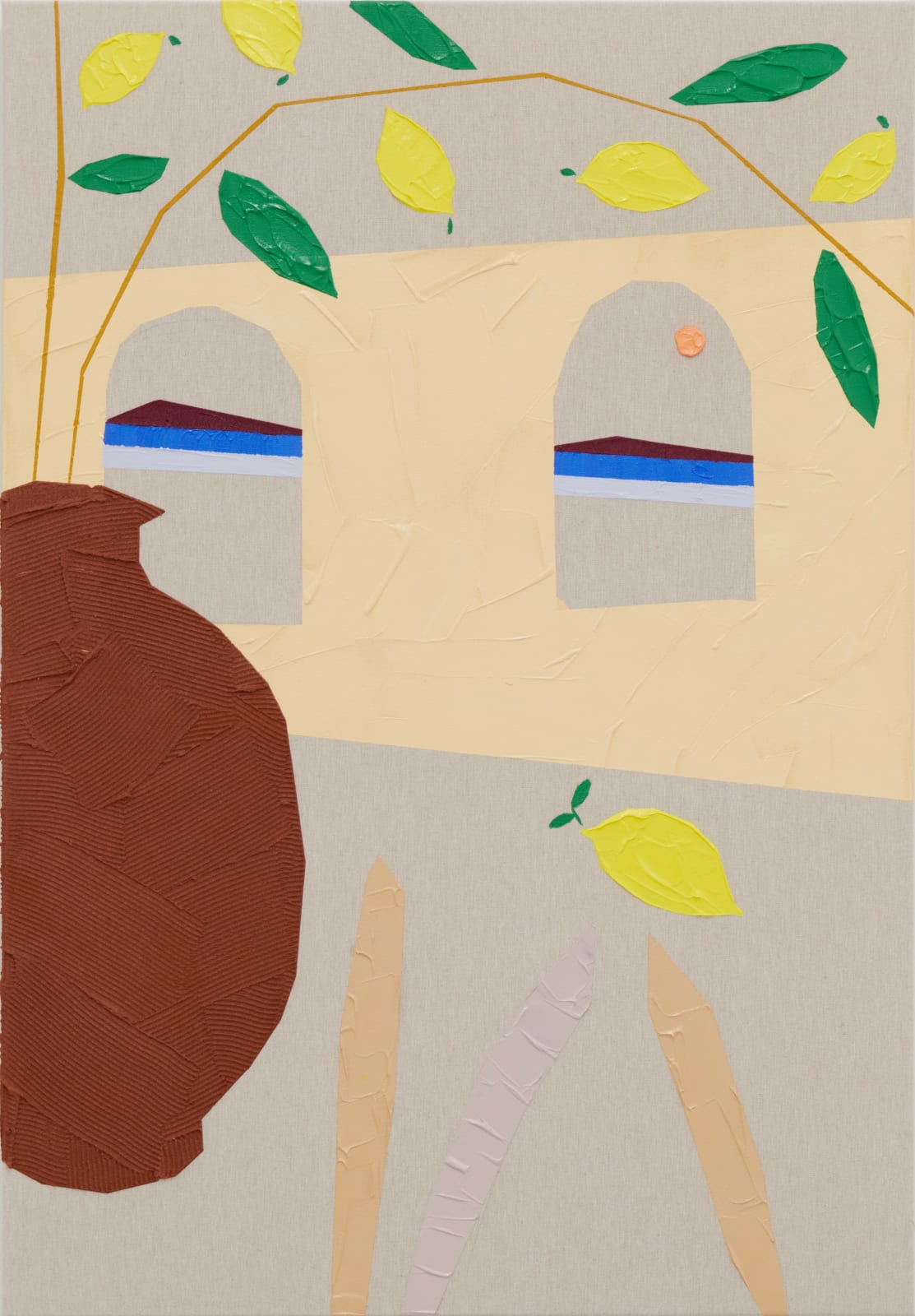Red pot, 2023
