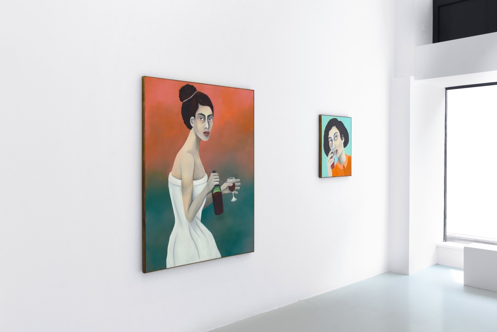 Rebecca Brodskis, La vapeur rouge, 2025