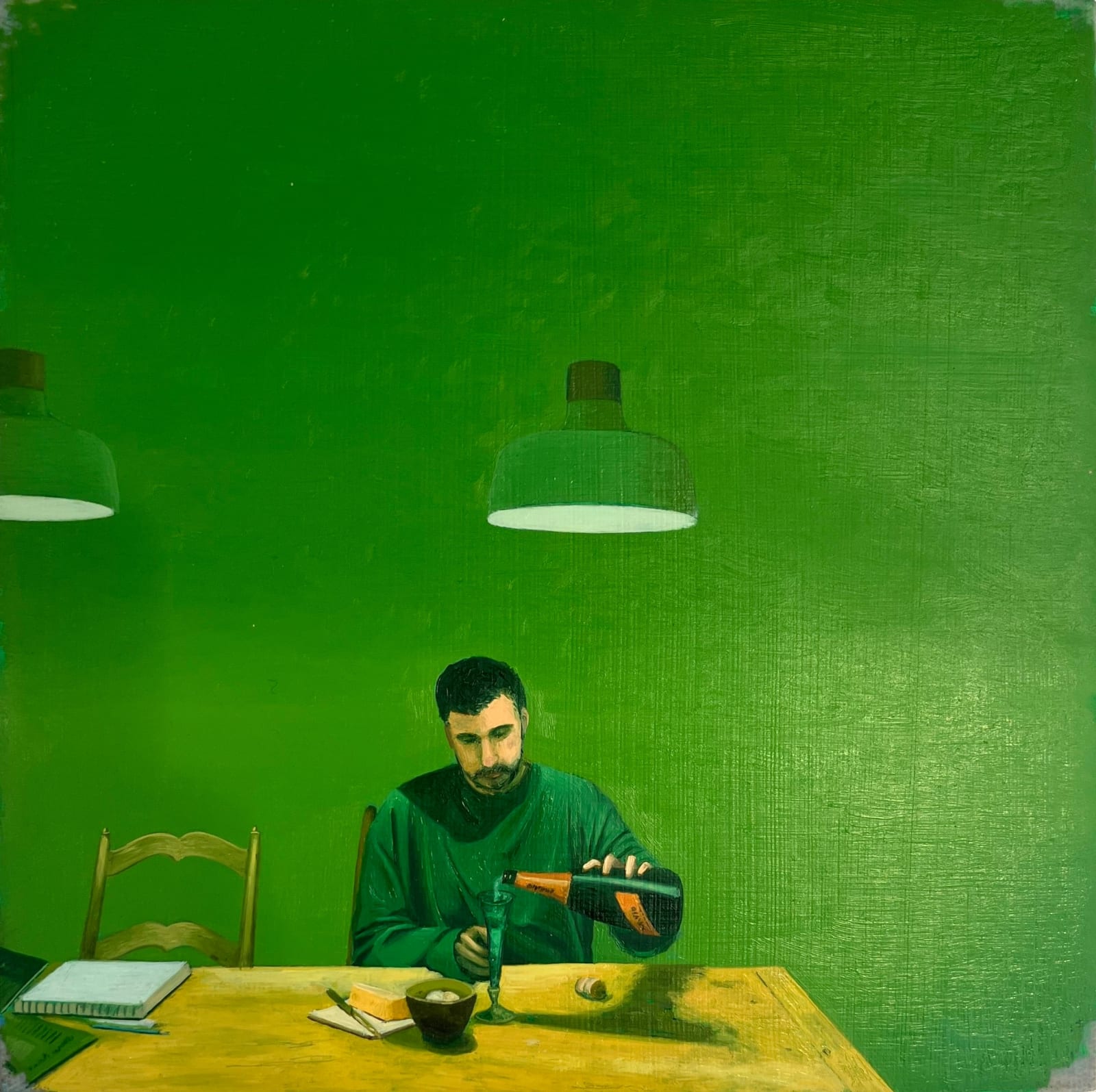 Adriel Visoto, Prosecco (or one glass for two), 2025
