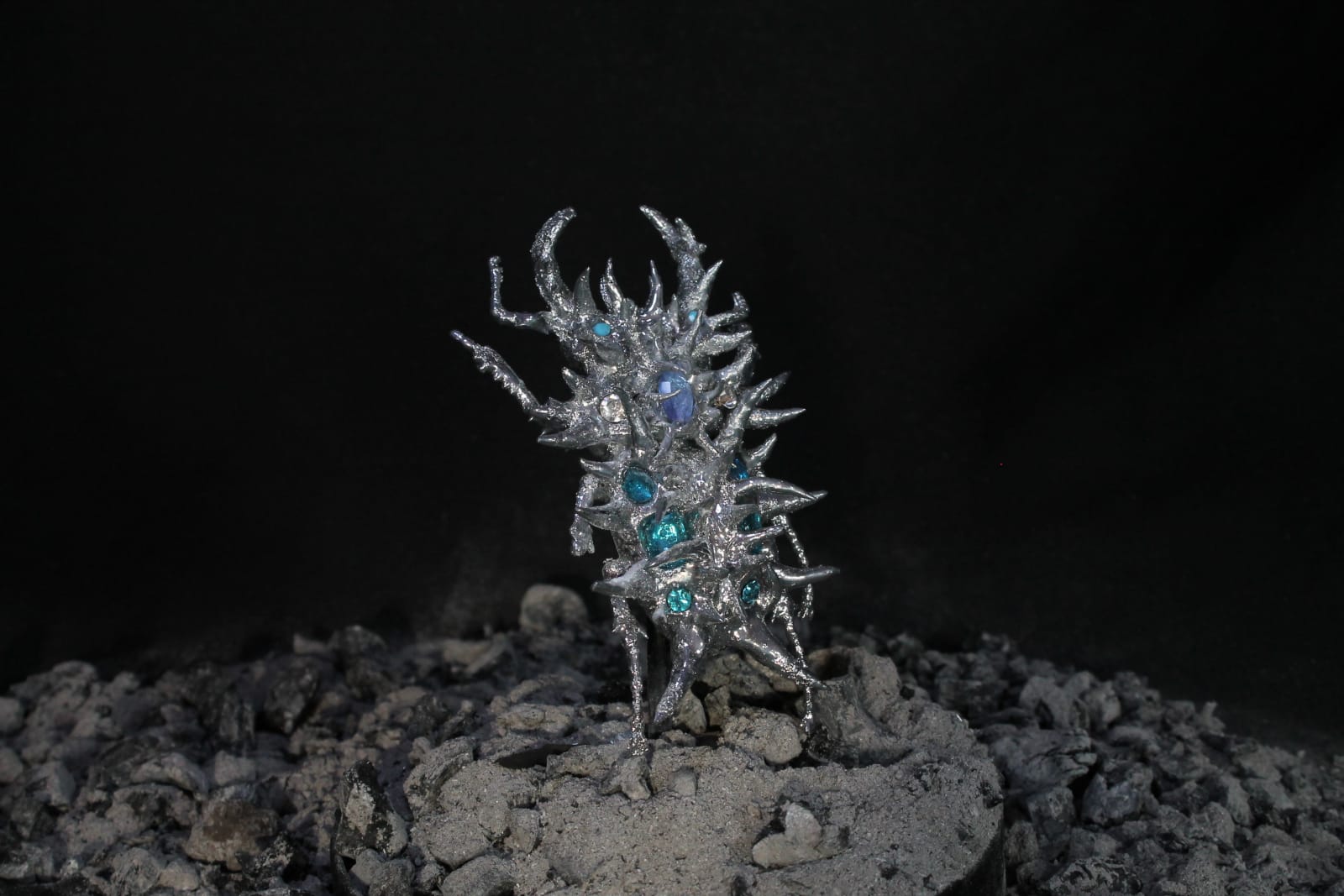 Elsa Wagnières, Coleoptera Terbiumidae 1 - Bleu, 2024-2025