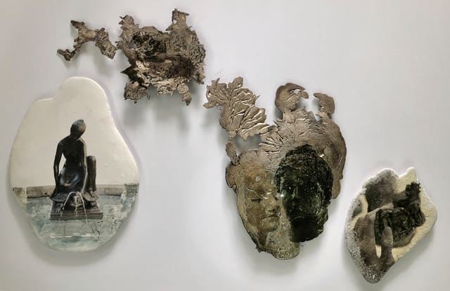Liane Lang, Bronze Sisters, 2019