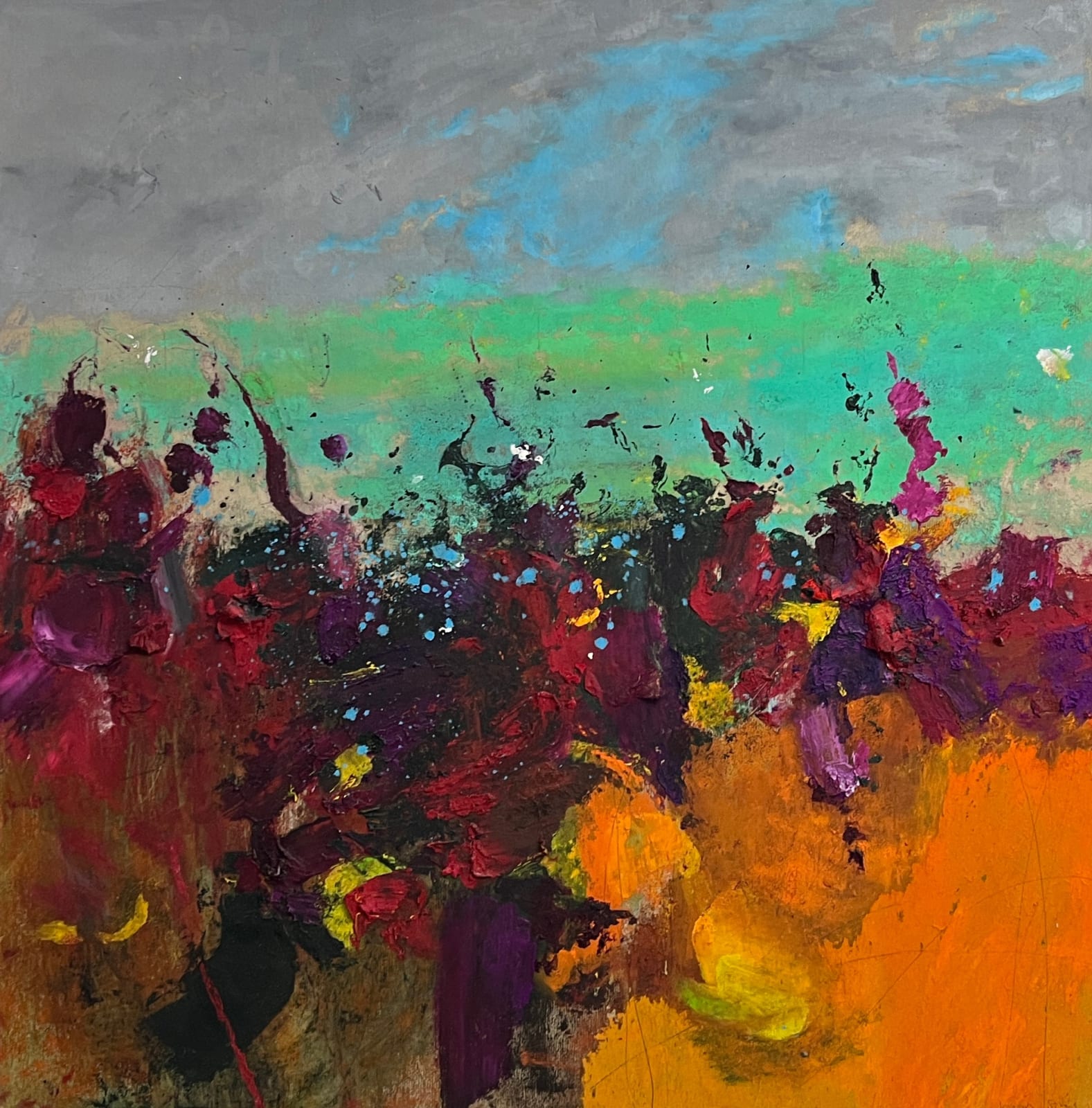 Kieran Stiles, Croquet Lawn, 2022