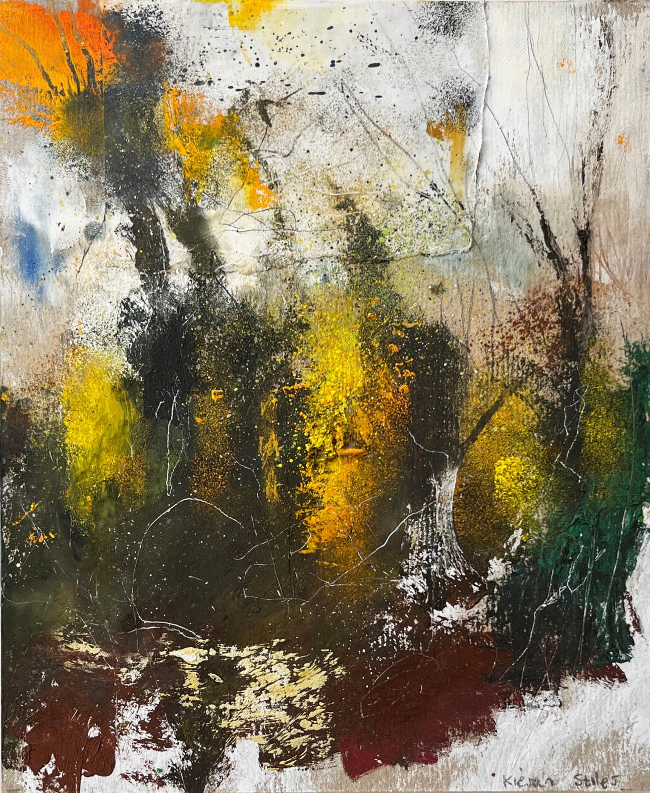 Kieran Stiles, Fire Sky, 2022